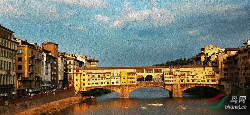 佛罗伦萨---黄金桥 - 后期创作版 鸟网