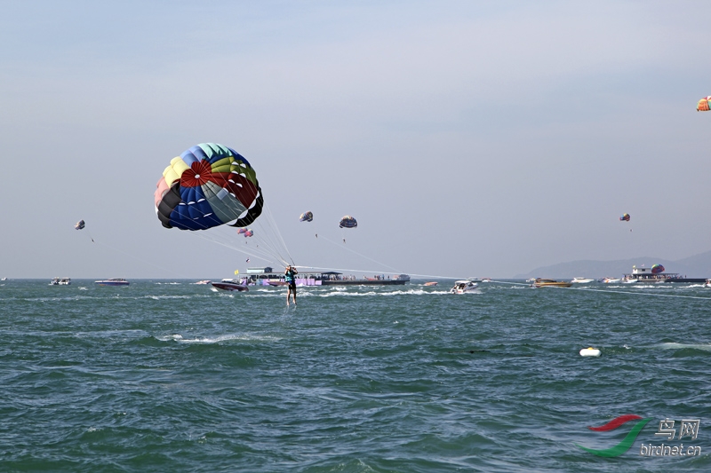 泰国金沙岛水上降落伞随拍分享 - 地理风光 Ge