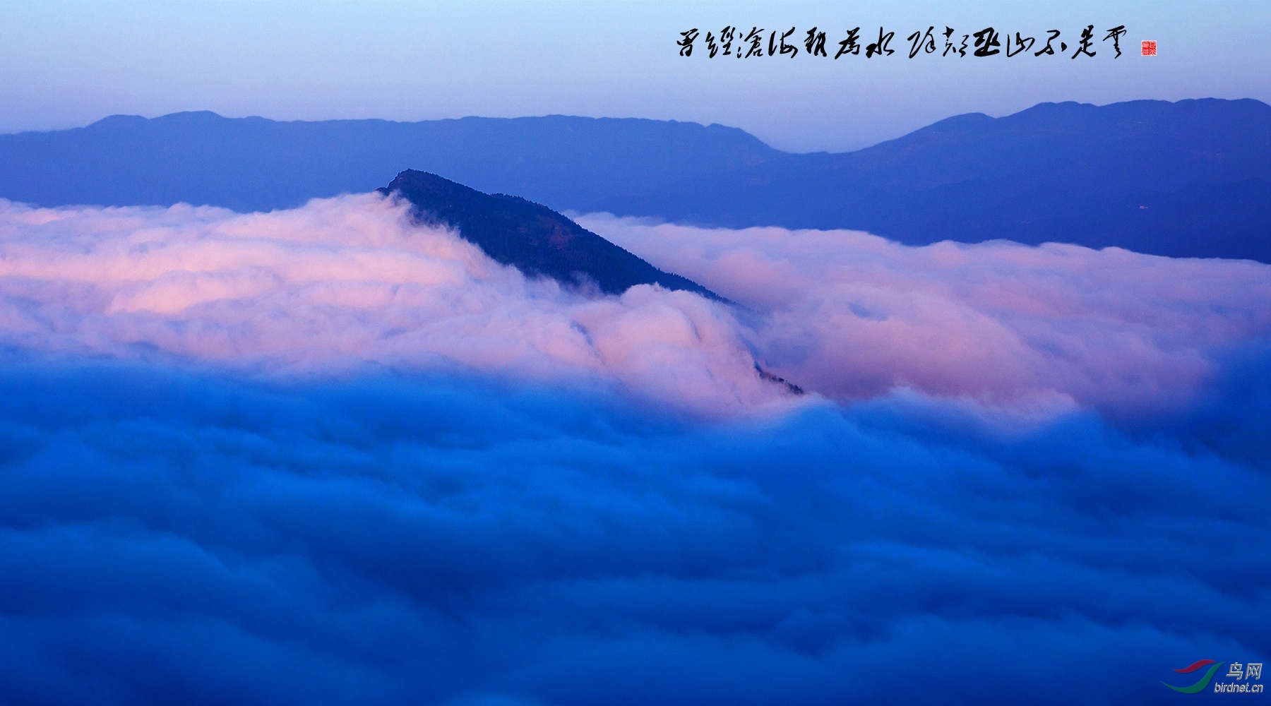 曾经沧海难为水 除却巫山不是云