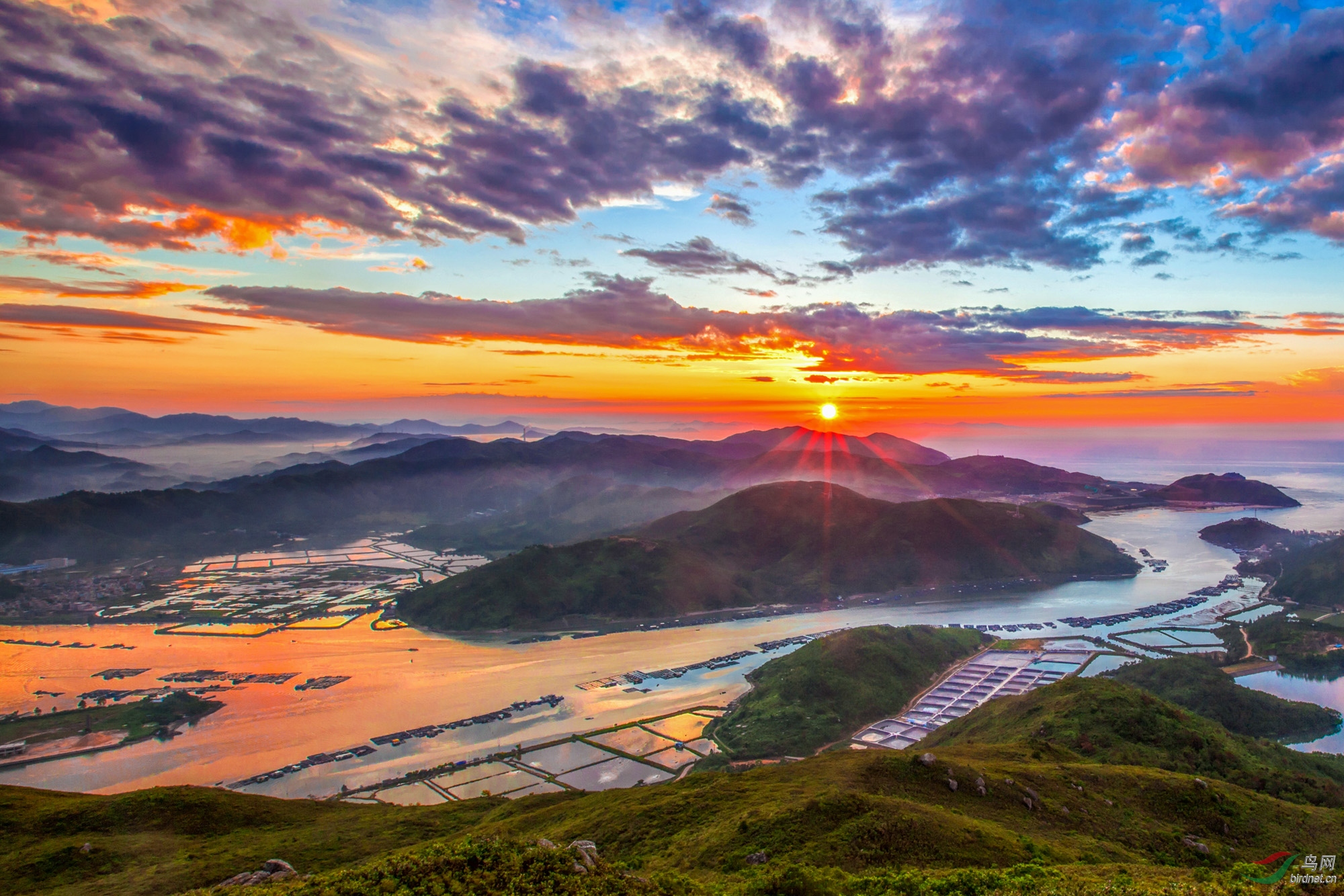 广东惠东观音山日出