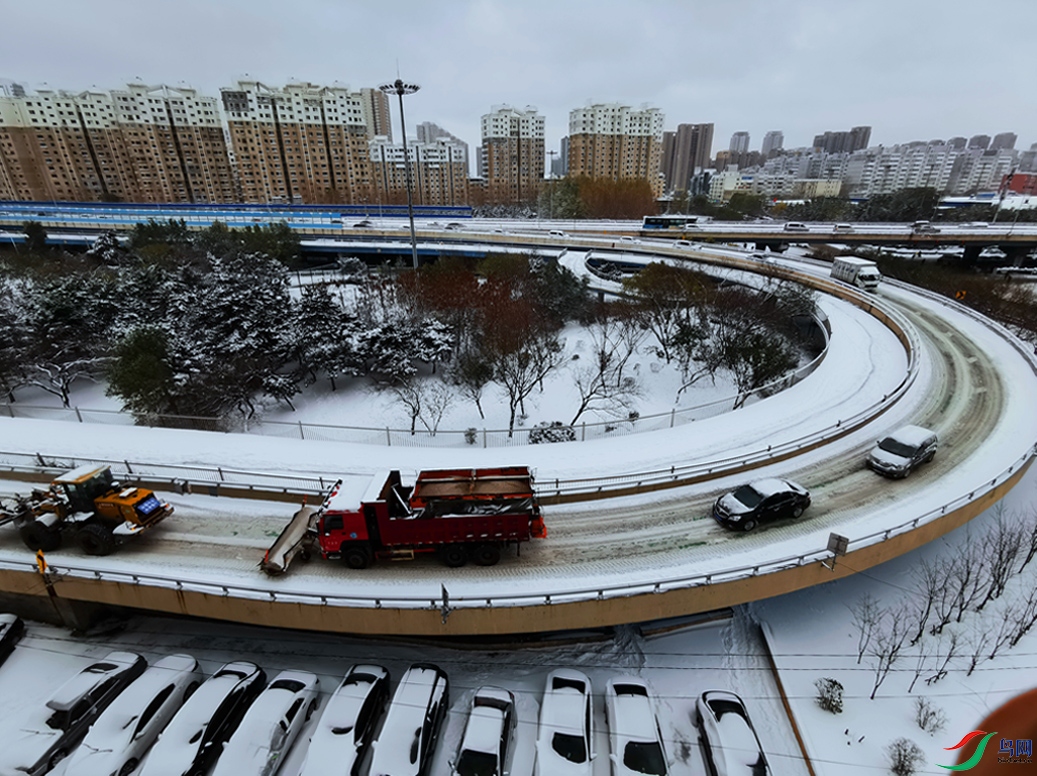 沈阳立冬的第一场雪