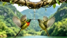 һ��̫������ʳȡˮ