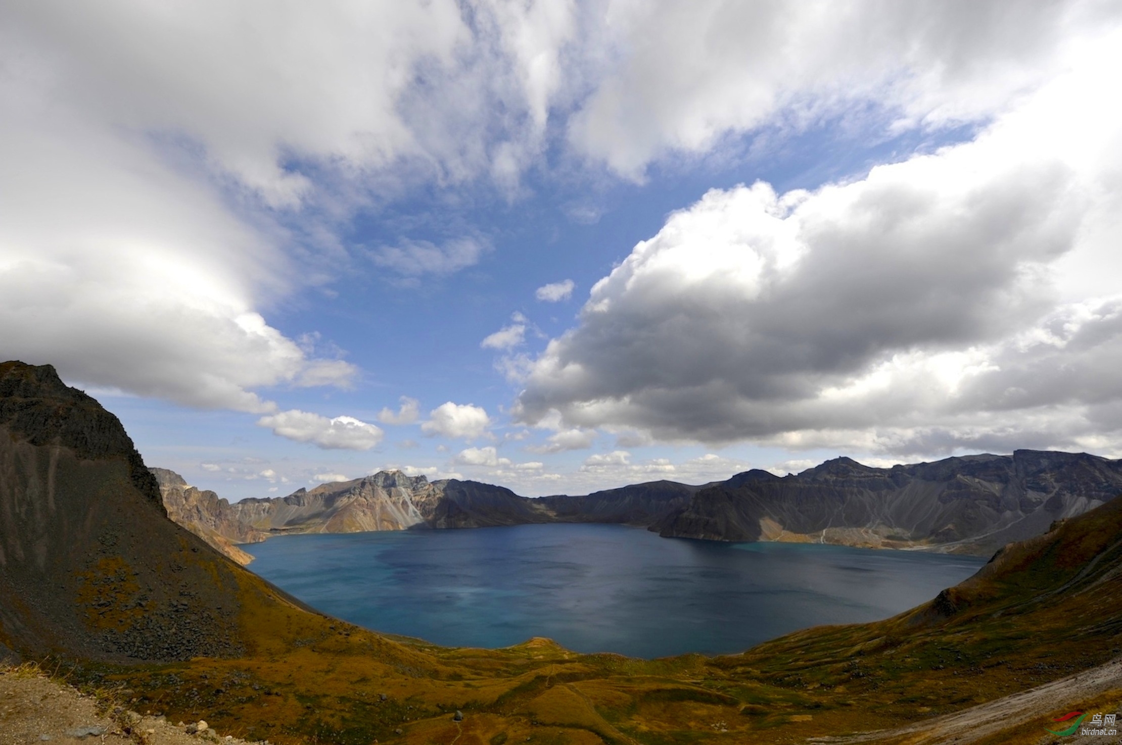 碧水云天长白山天池