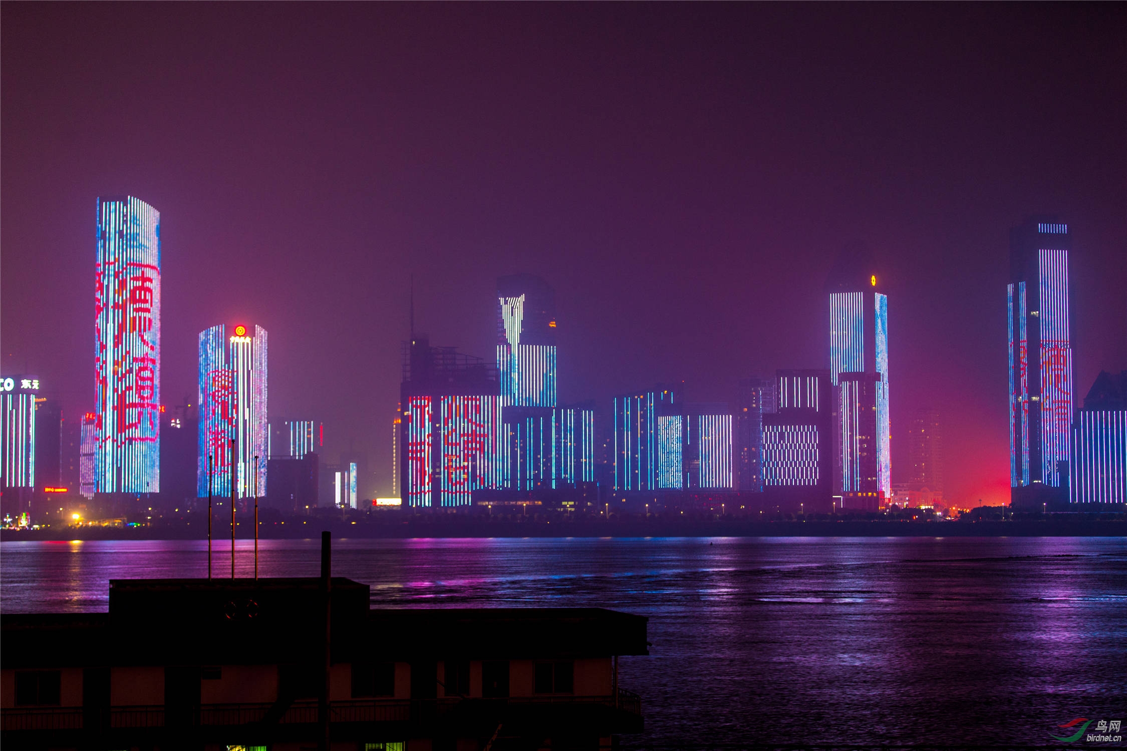 赣江夜景
