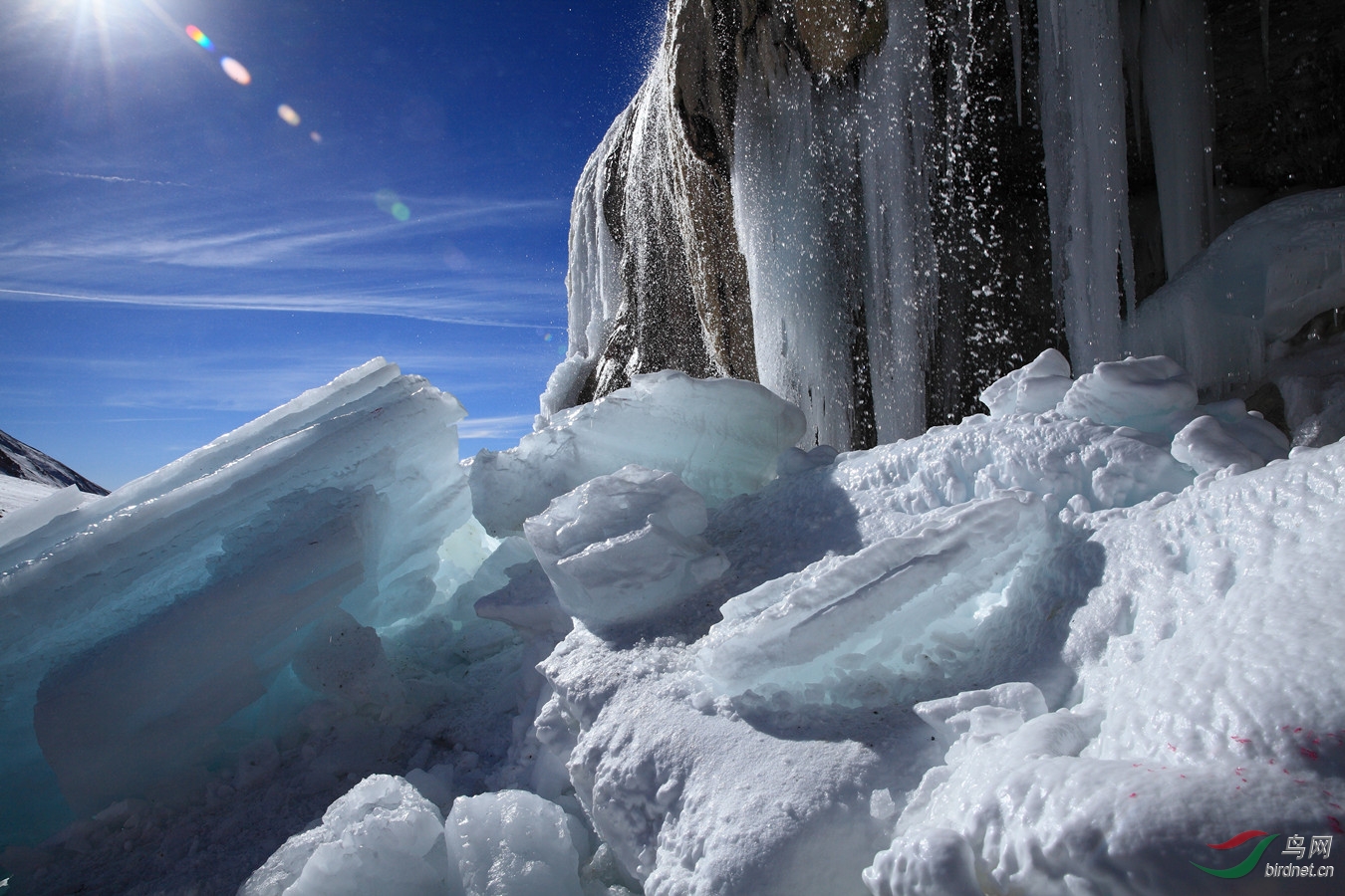 青海"岗什卡"冰川