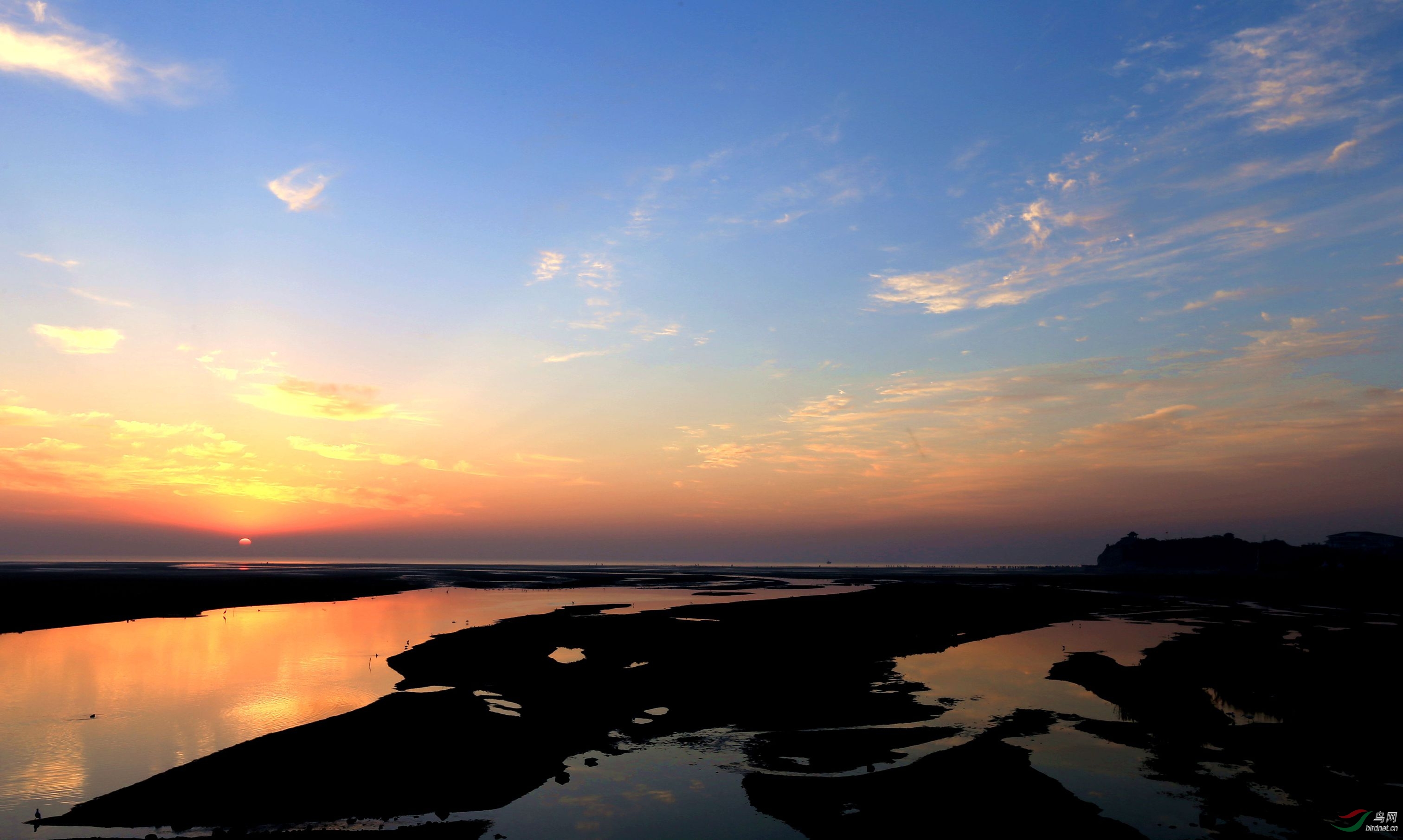 北戴河鸽子窝旭日东升