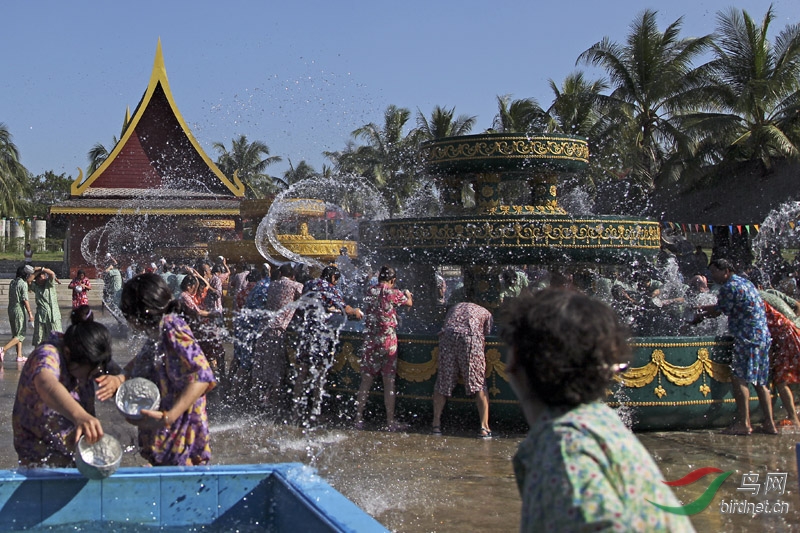 泰国风情园民族舞蹈泼水节分享