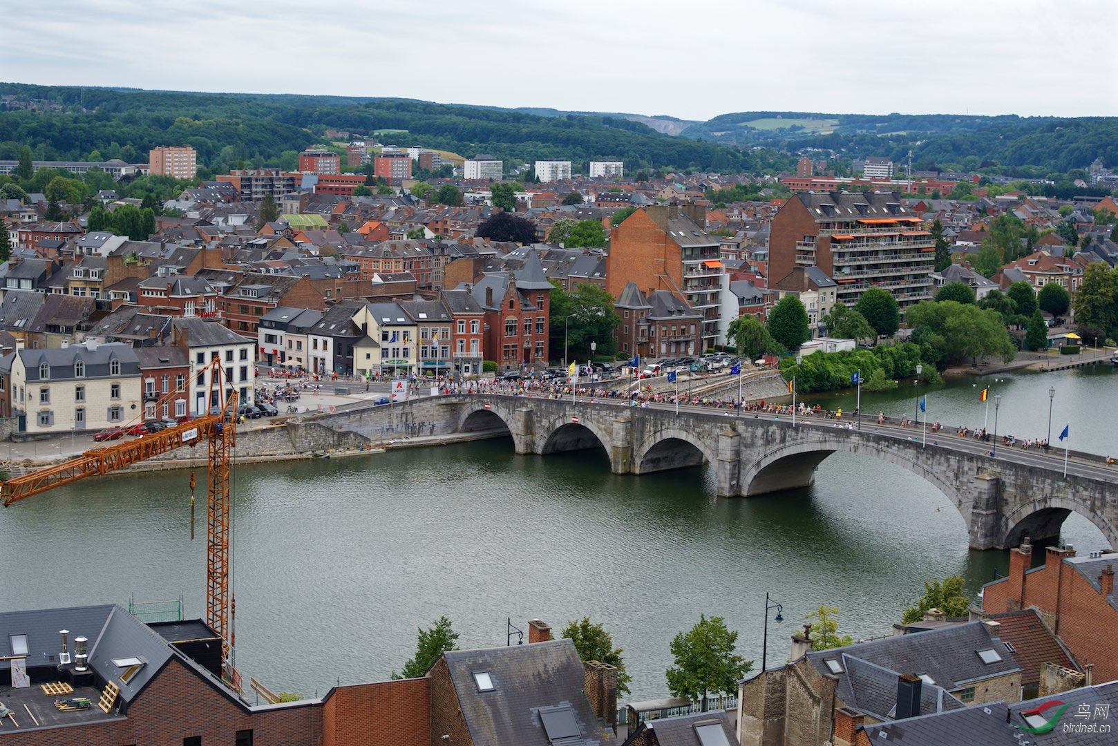 比利时南部重镇:那慕尔( namur)俯瞰