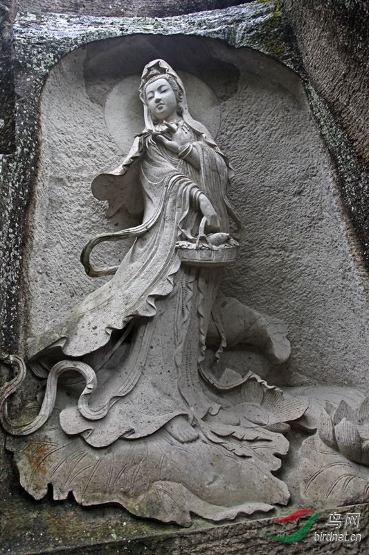 世界地质公园温岭长屿硐天之观音壁精美石雕分享