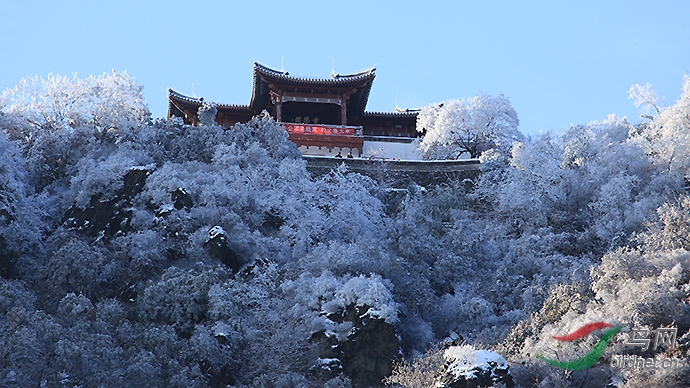 雪后香山美景共赏