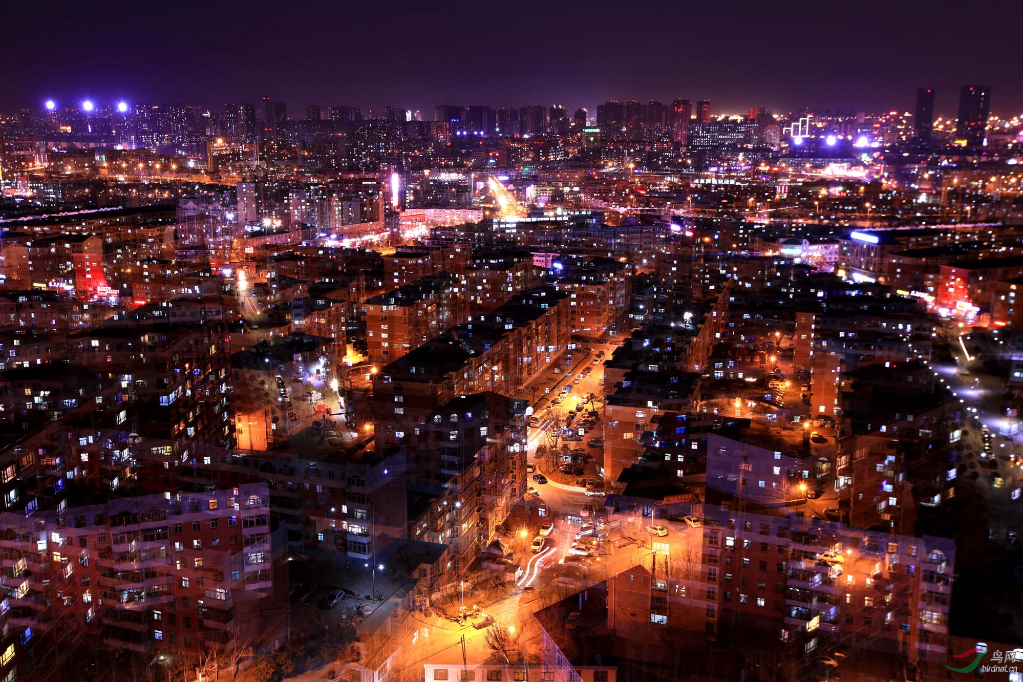 秦皇岛梦幻夜色