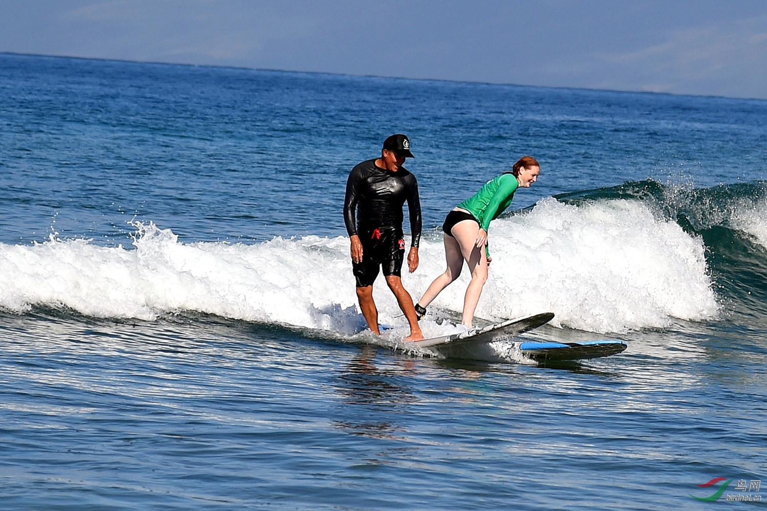 【倒立】海上滑水风光