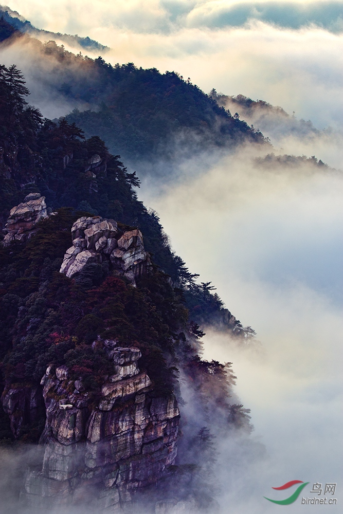 庐山铁船峰风光