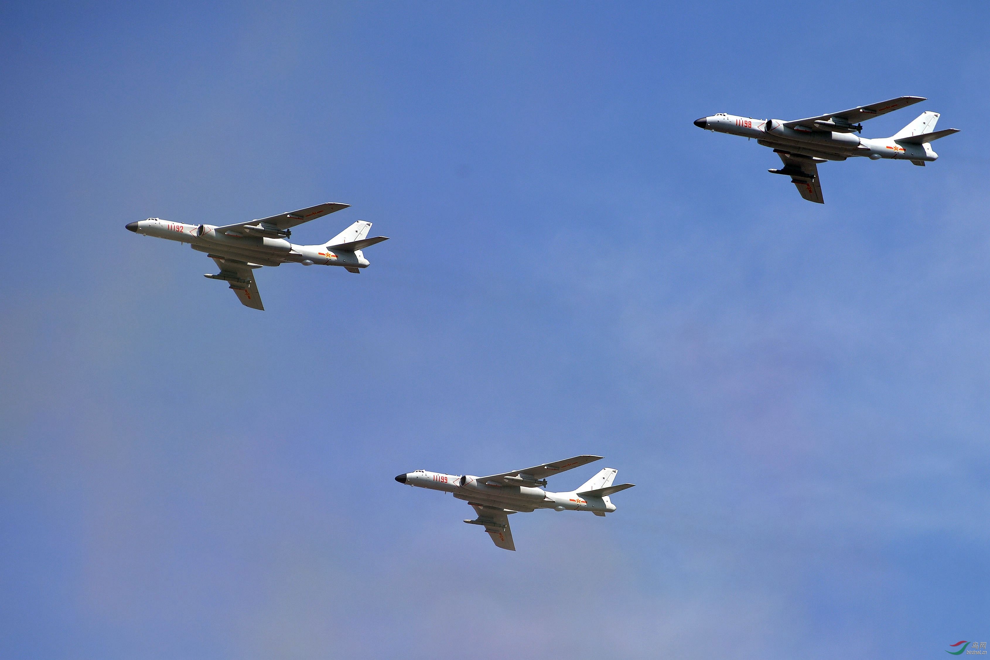 阅兵组照-中国空军阅兵英姿