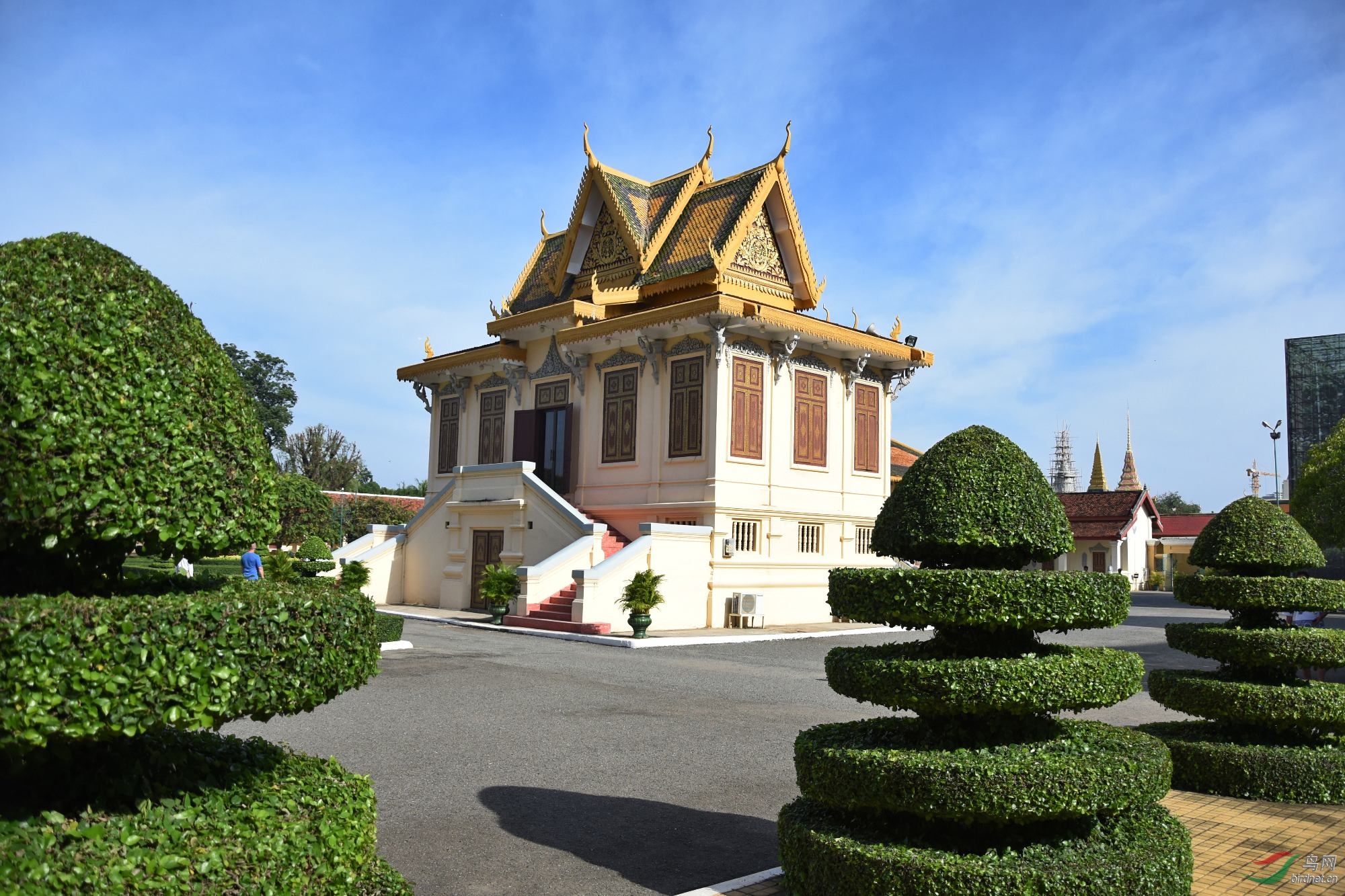 金边的现代皇宫