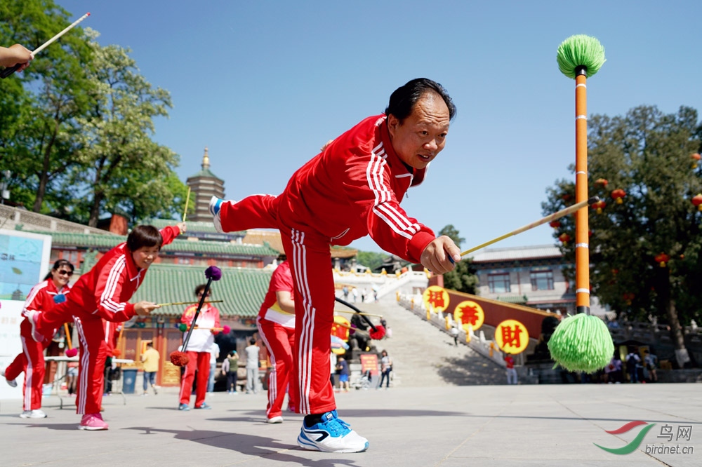 北京市级非遗打花棍