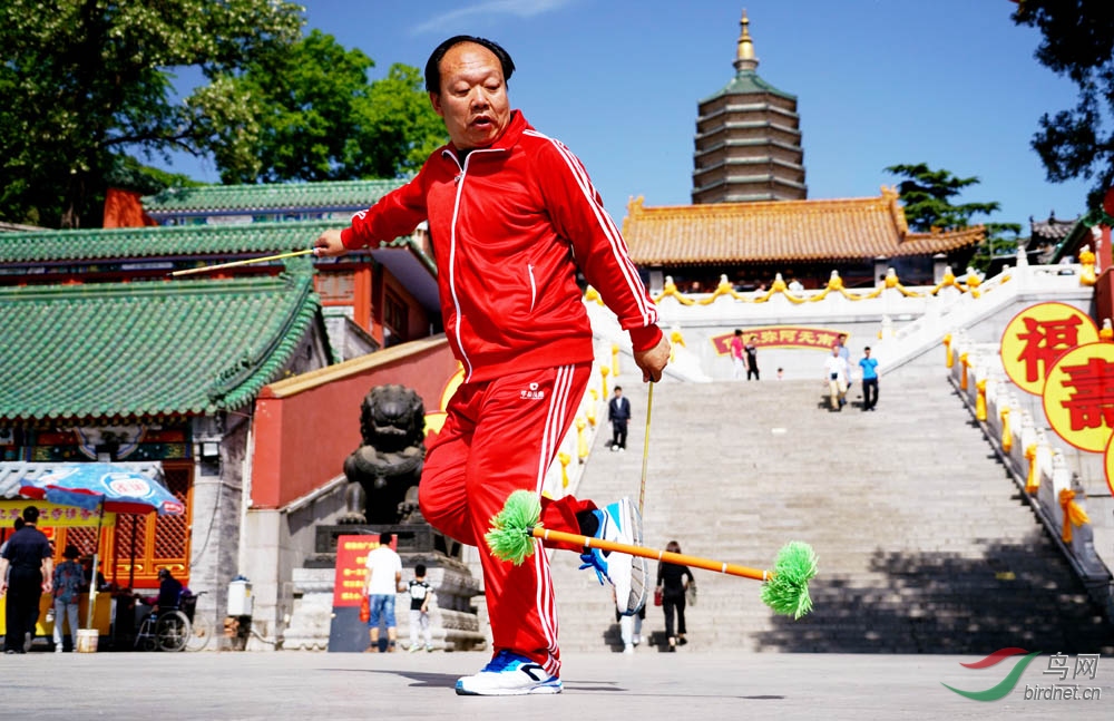 北京市级非遗打花棍