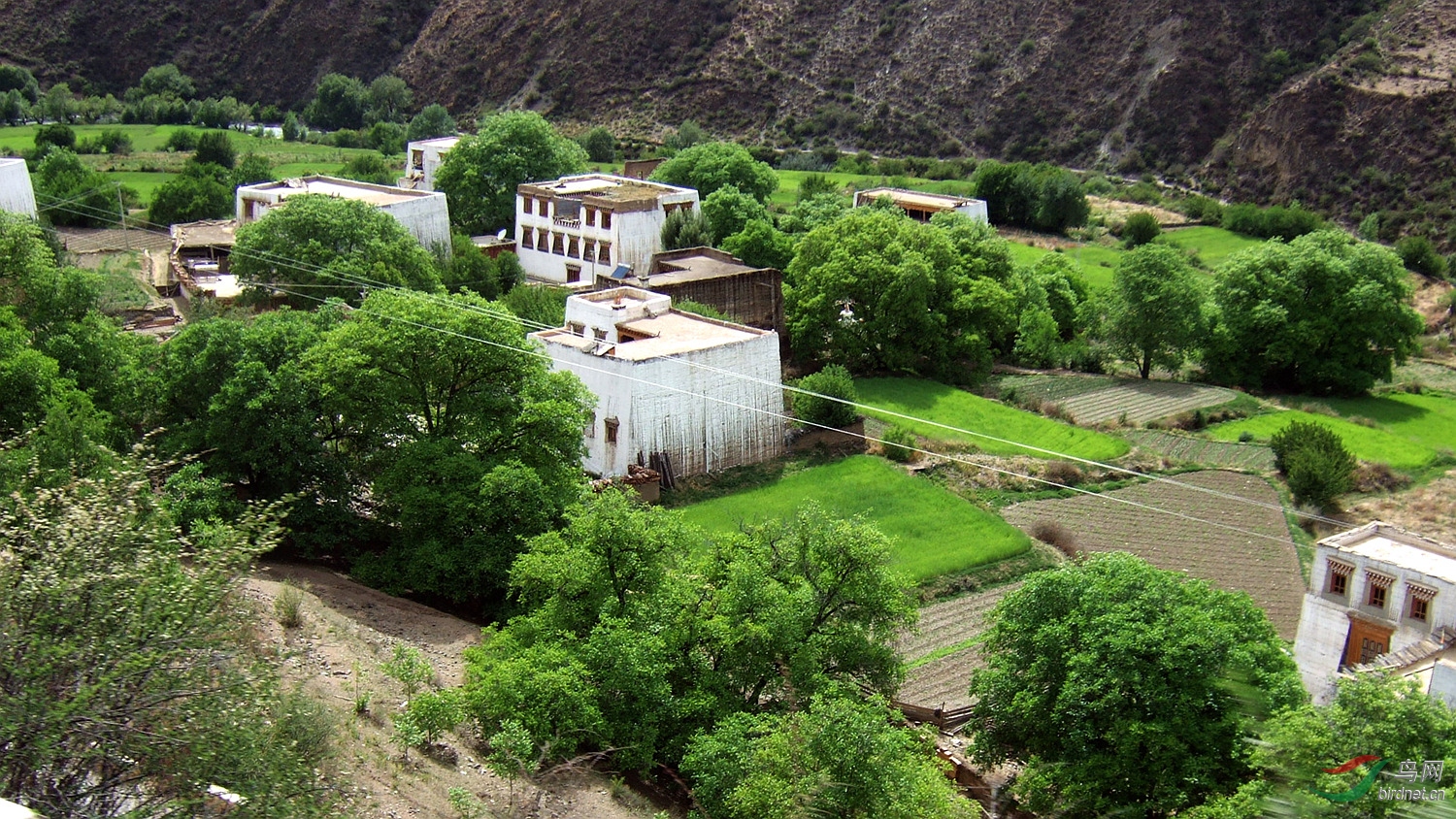 川西最偏远的得荣县城