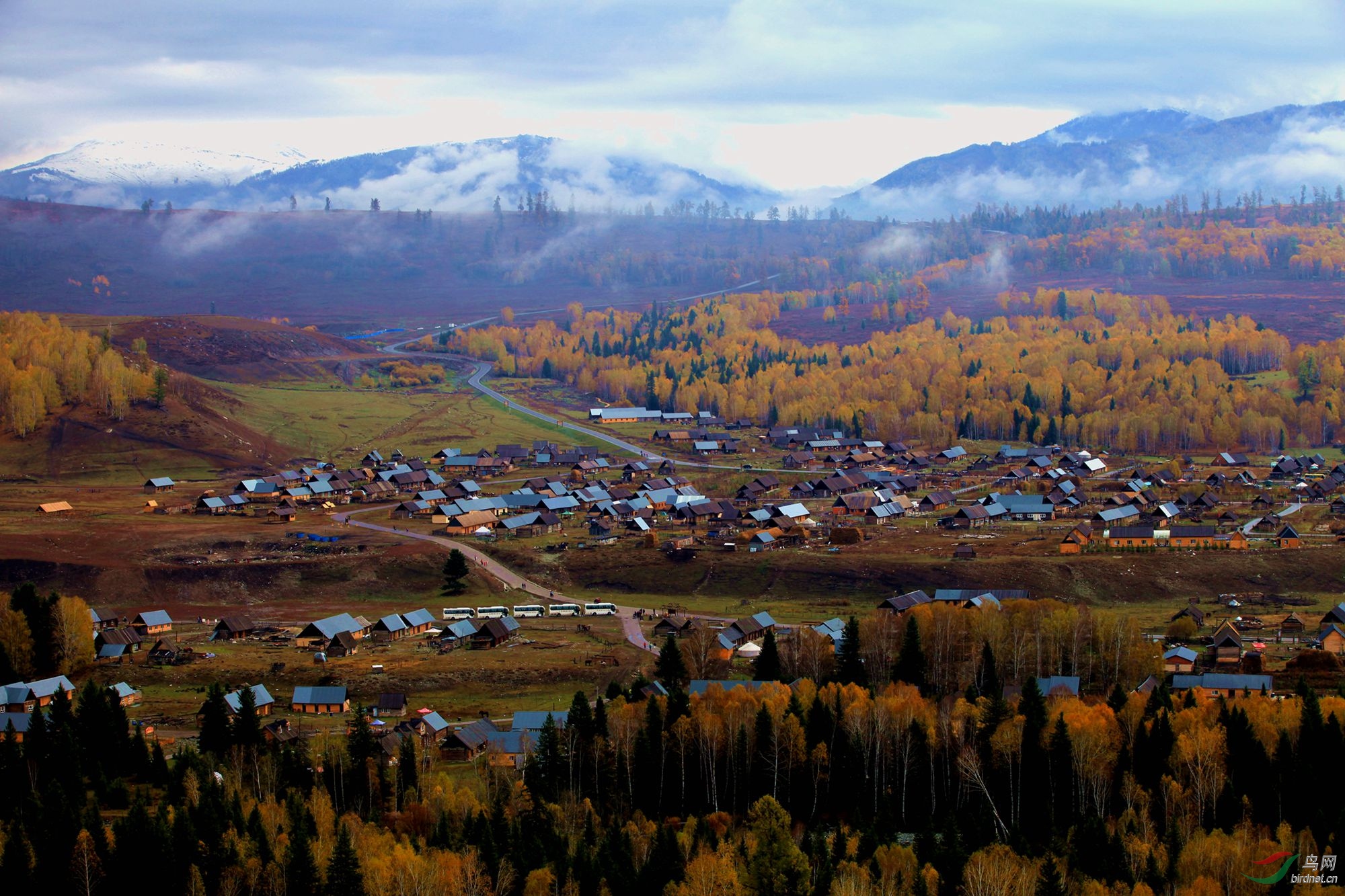 新疆 神秘禾木村