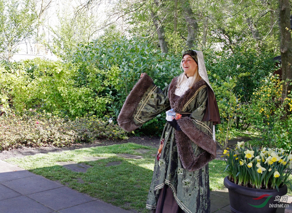 53浮光掠影观西欧身着民族服饰的荷兰少女