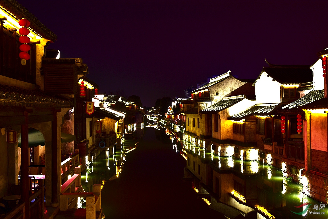 古镇夜色