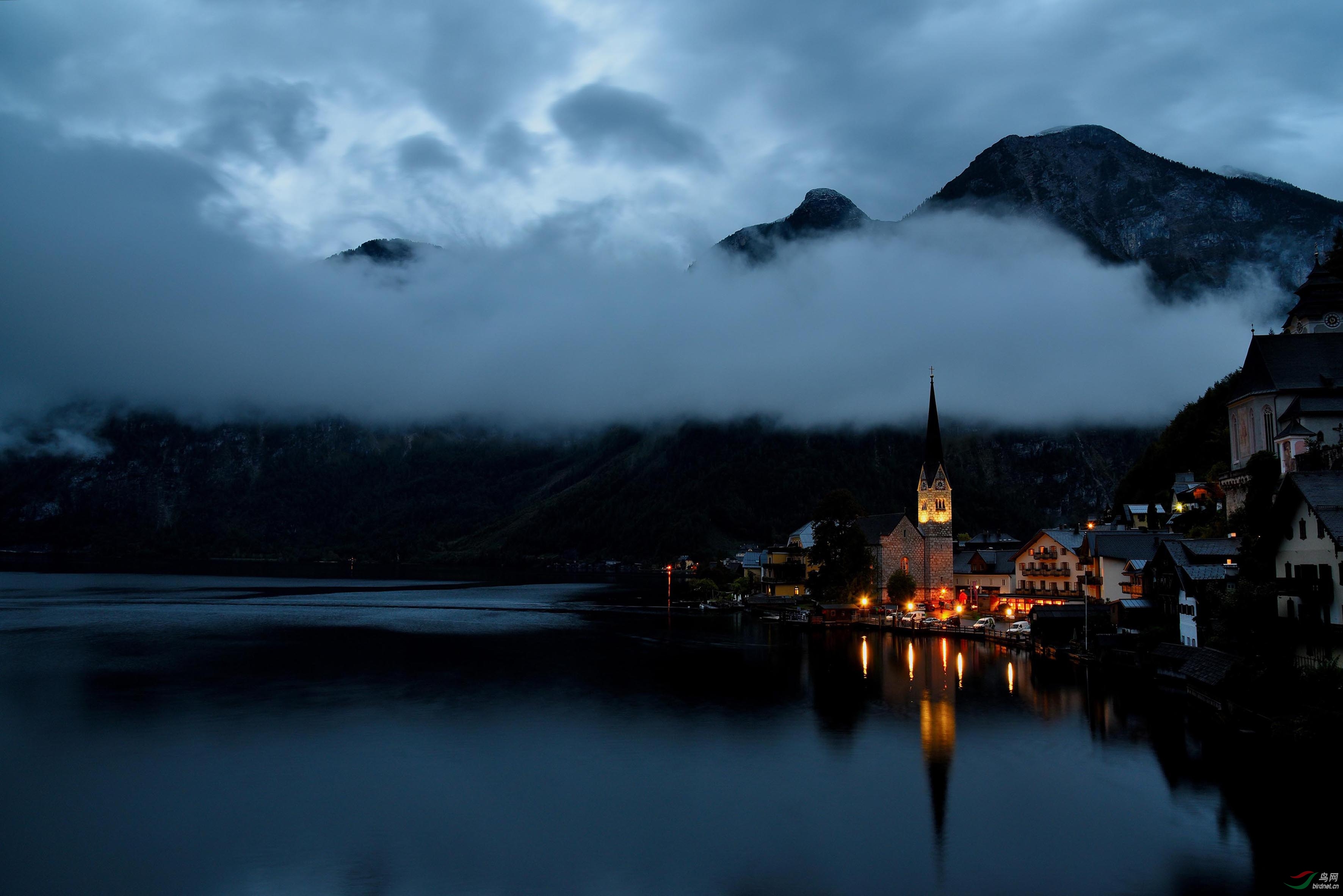 奥地利小镇之晨——哈尔施塔特