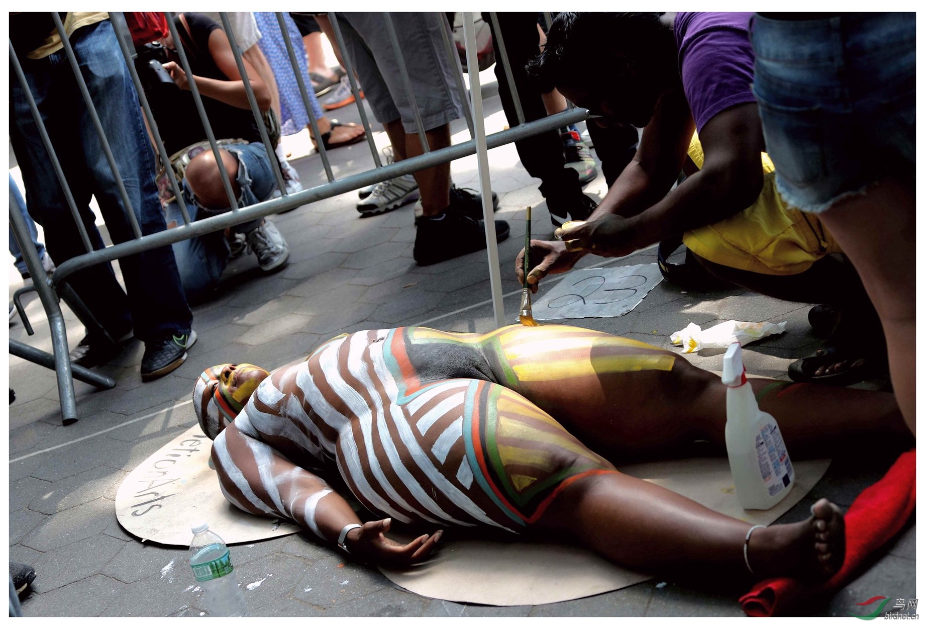 另类的艺术—纽约第五届人体形绘节(一)