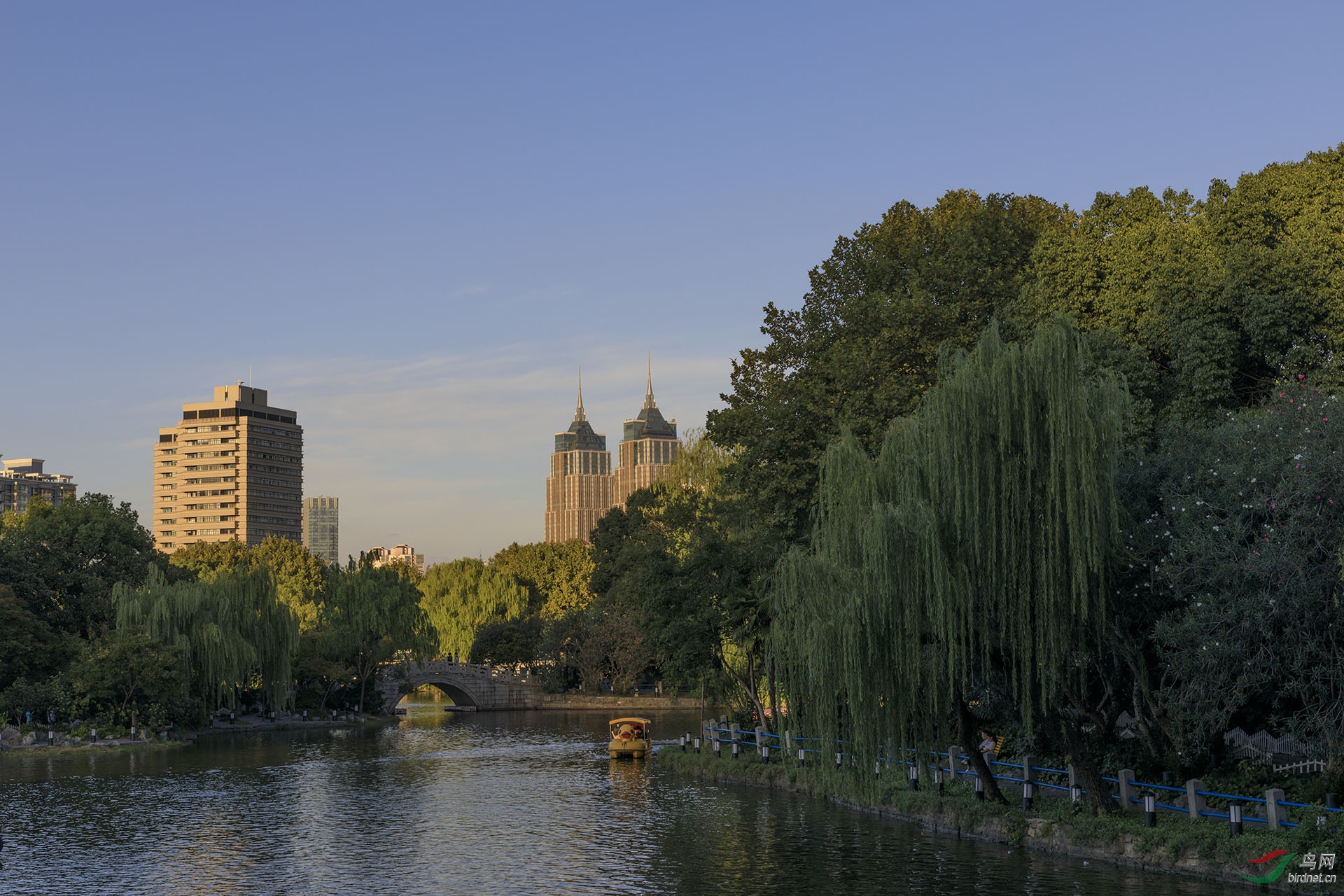 上海长风公园景色