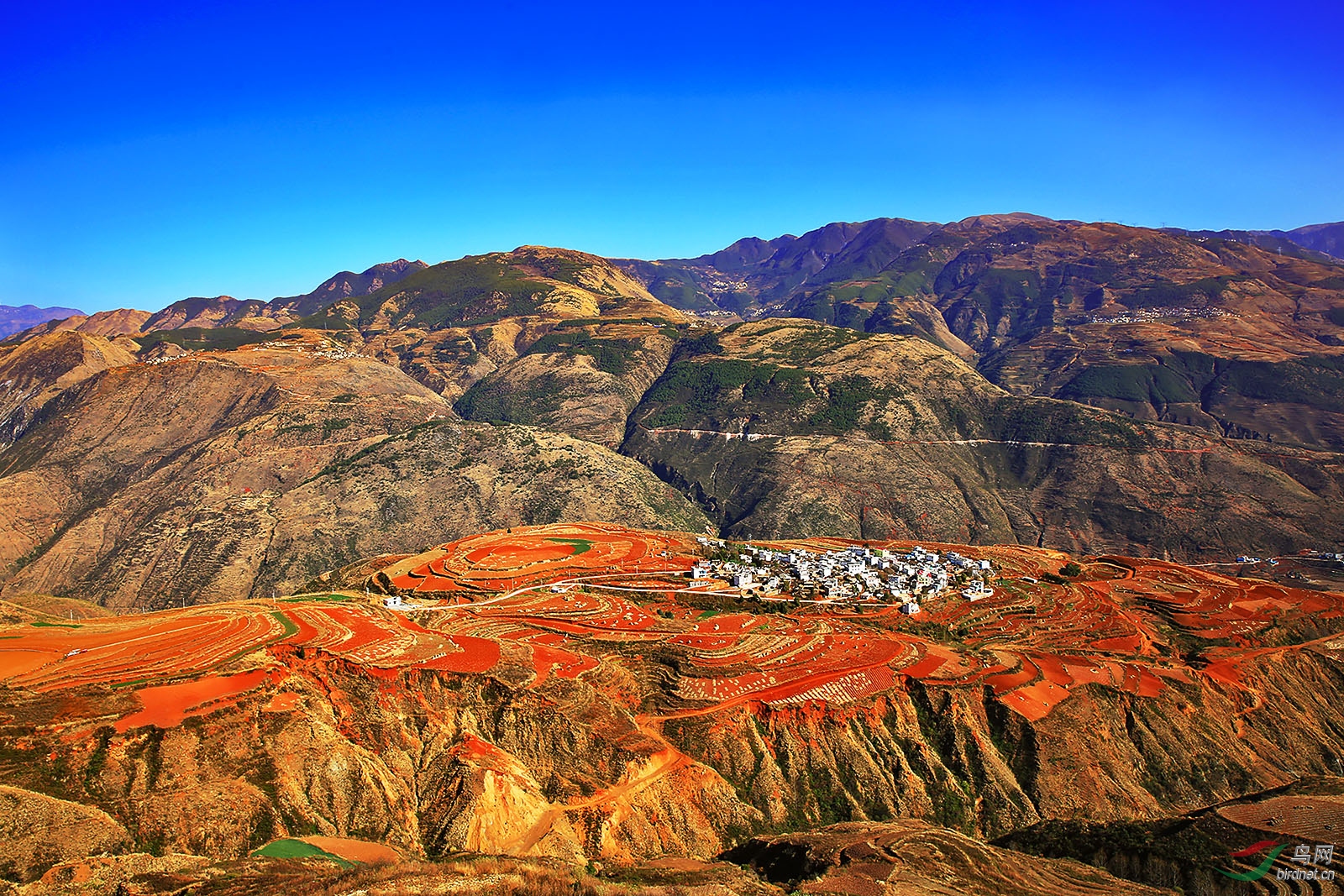 东川红土地落霞沟简介图片