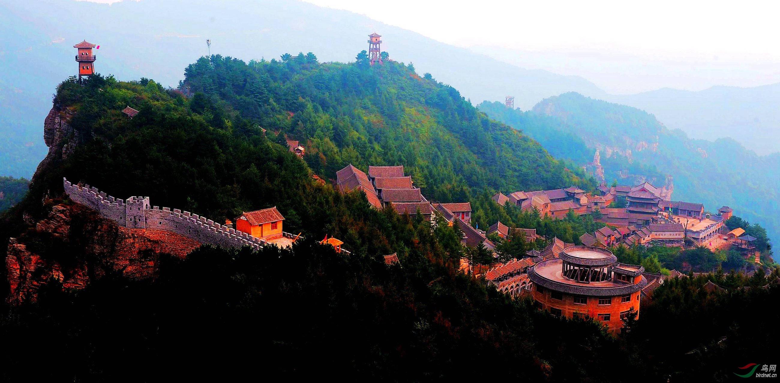 栾川抱犊寨风景区图片图片