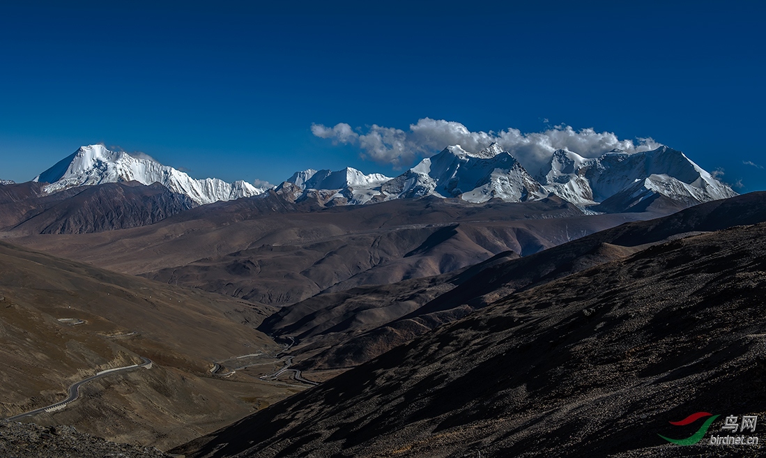 西藏风光(拍摄于西藏自治区山南市洛扎县,库拉岗日峰,海拔:7538米