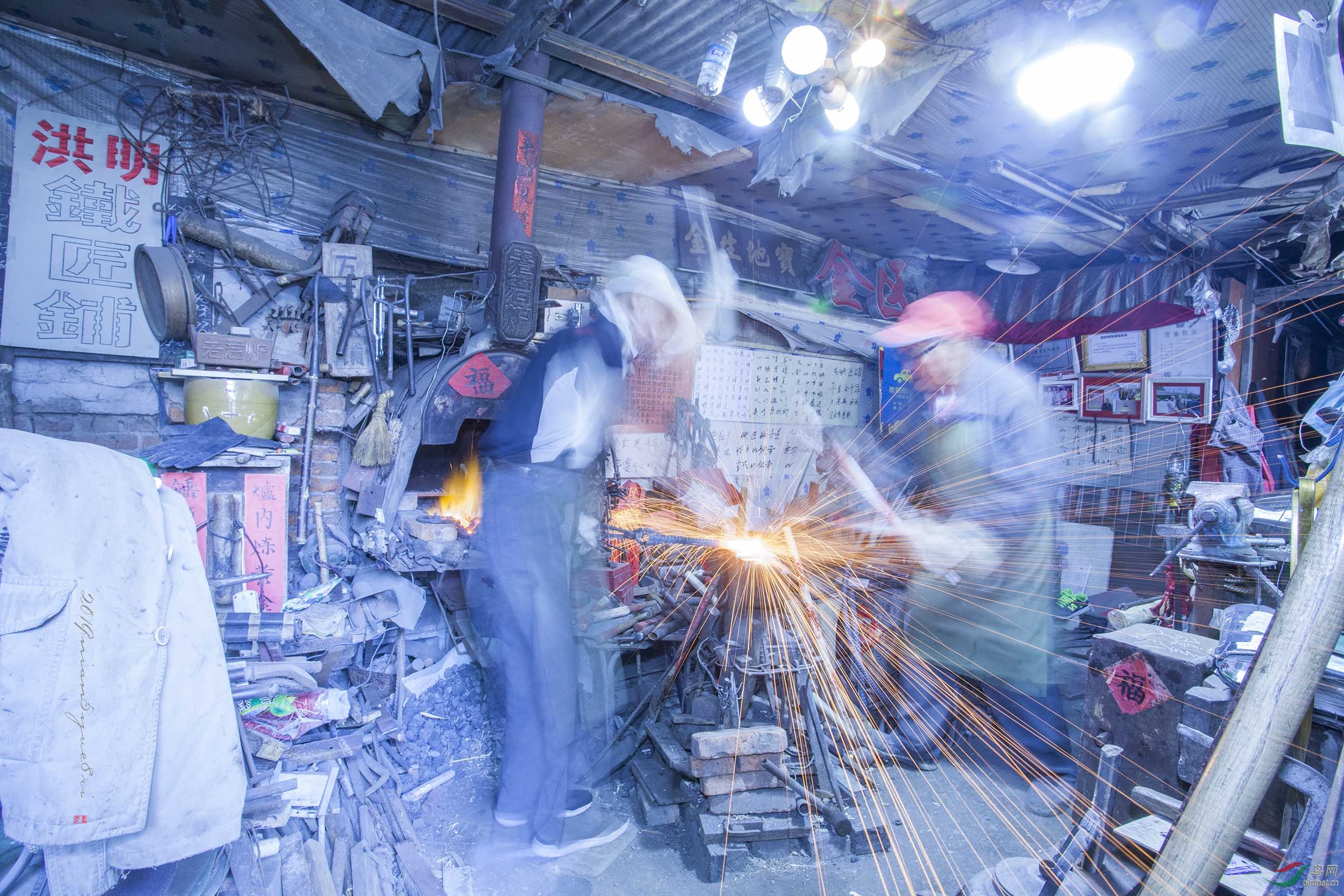 长春珍贵的非物质文化遗产洪明铁匠铺组图姜岭2019年5月8日