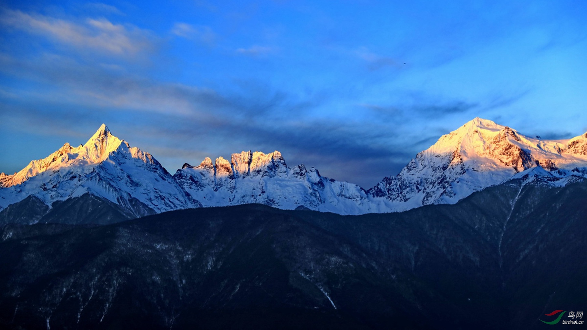 《梅里十三峰》(摄于香格里拉)