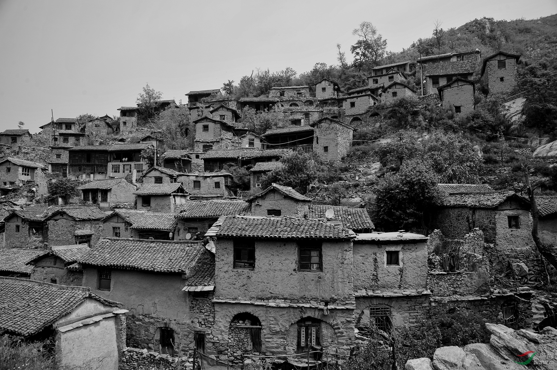太行山里的古村落图片