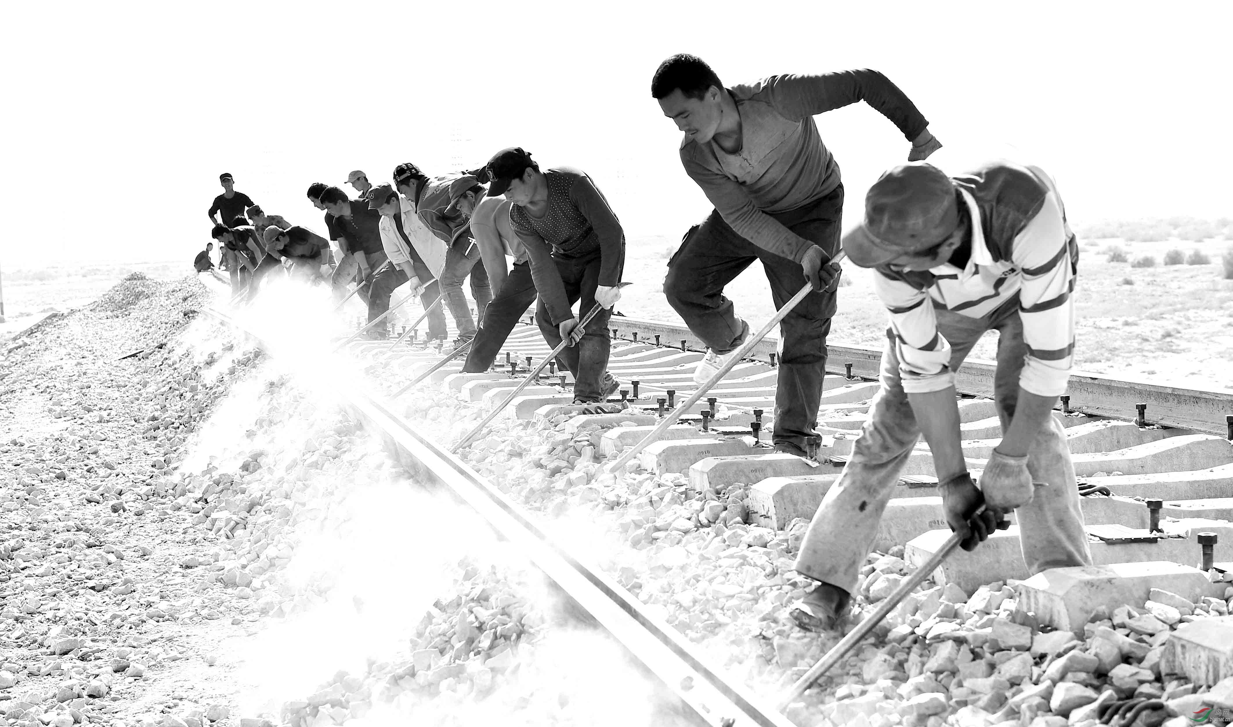 一带一路上的建设者