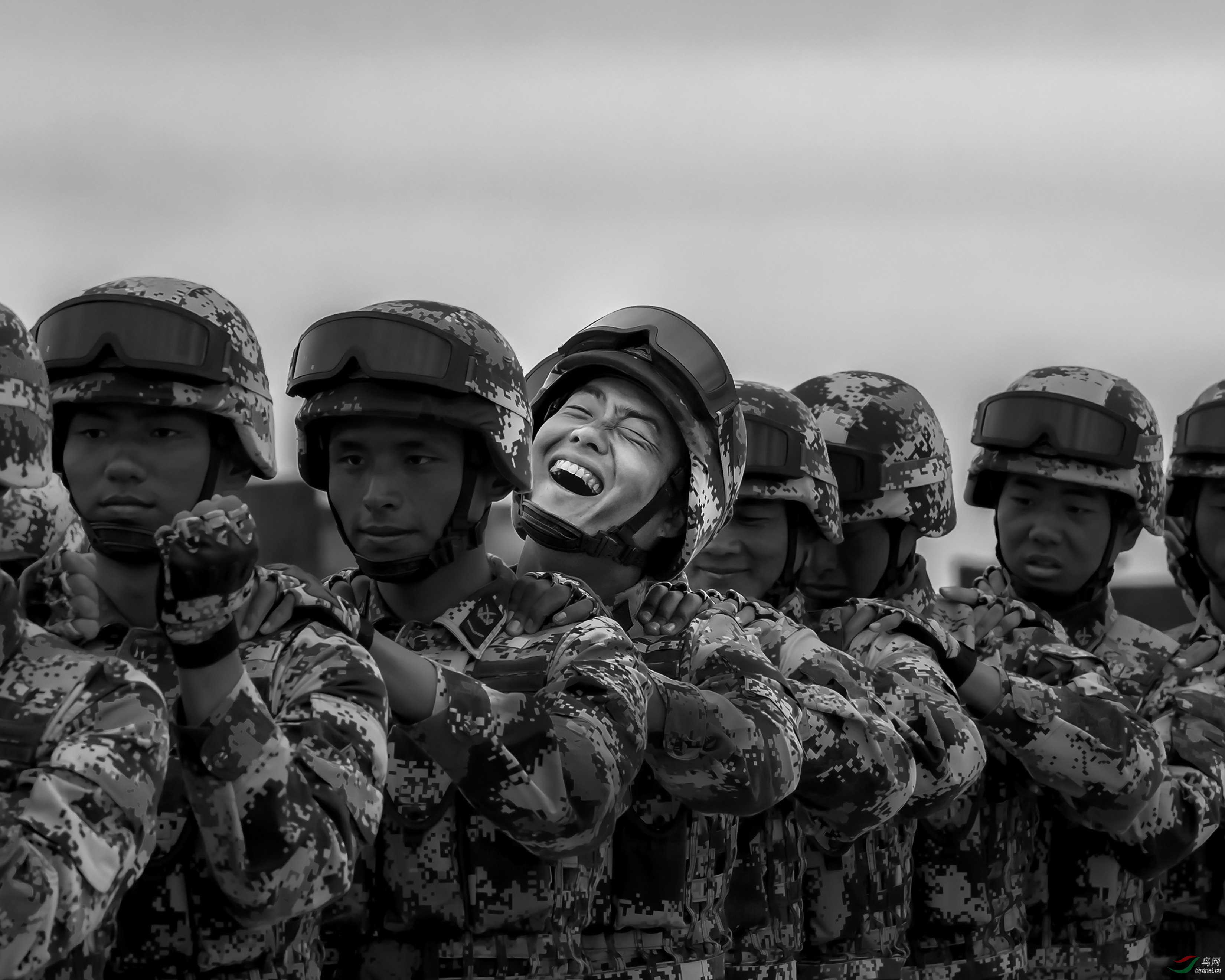 团结紧张严肃活泼祝贺老师佳作荣获黑白影