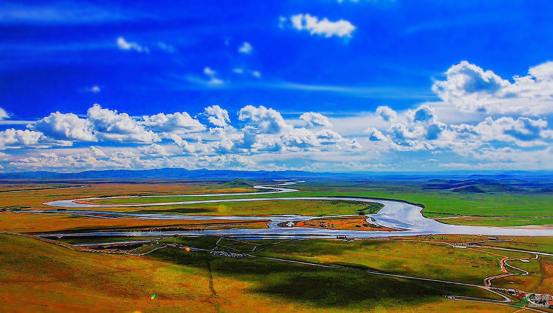 黄河九曲十八弯