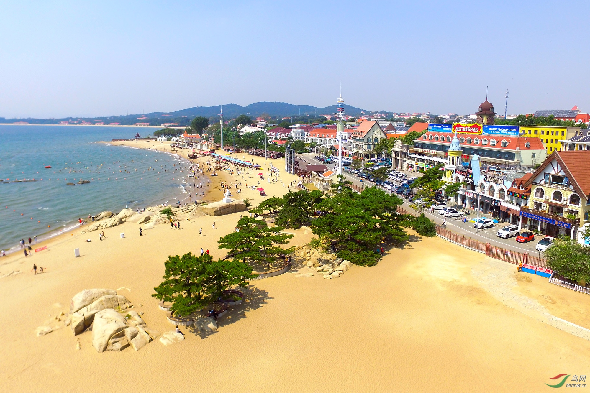 北戴河夏日海滨
