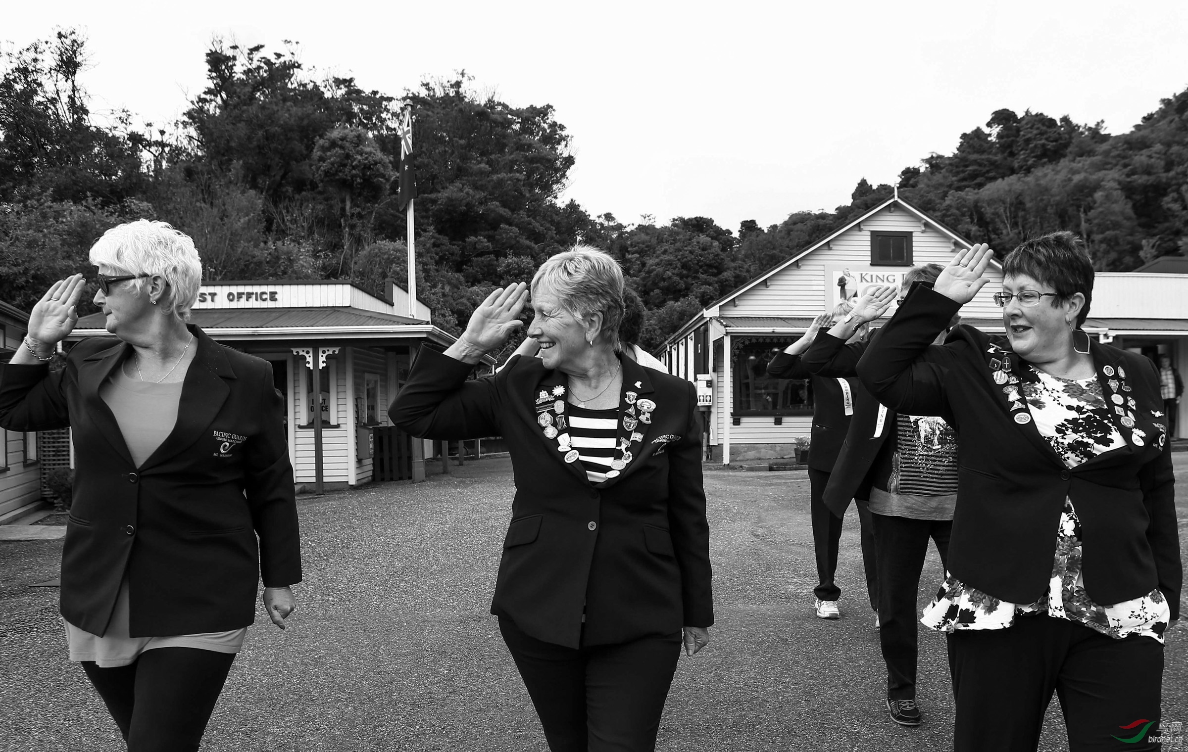 新西兰退伍女兵风彩