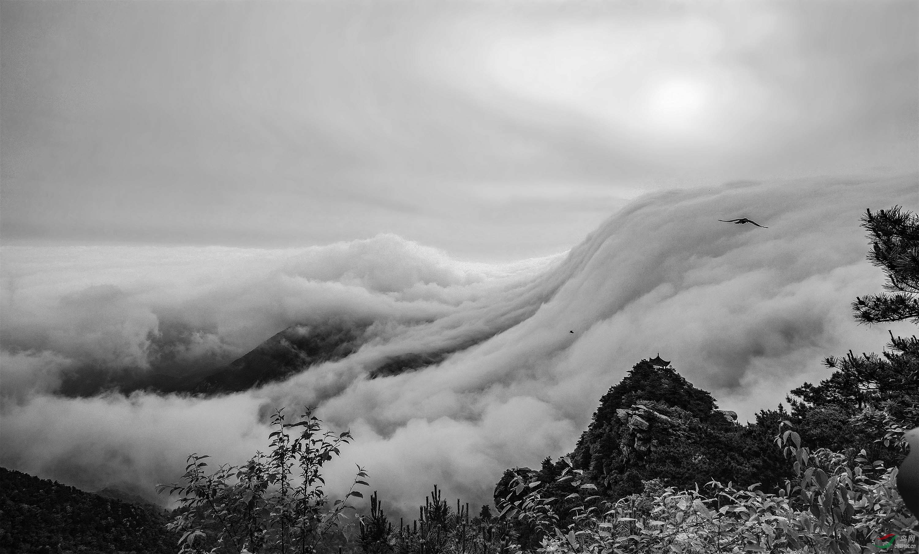 庐山云瀑布