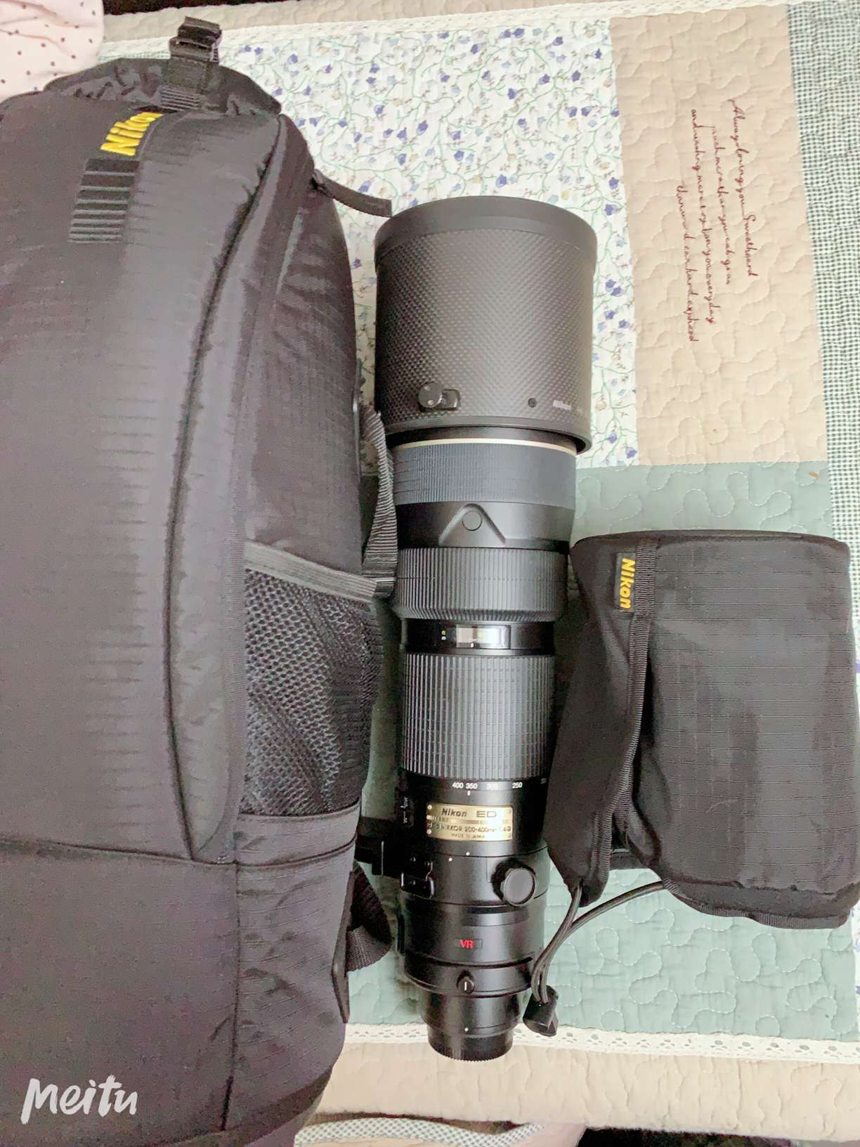 �῵AF-S 200-400F4 ED G VR������ͷ��ɫ�ܺ�����