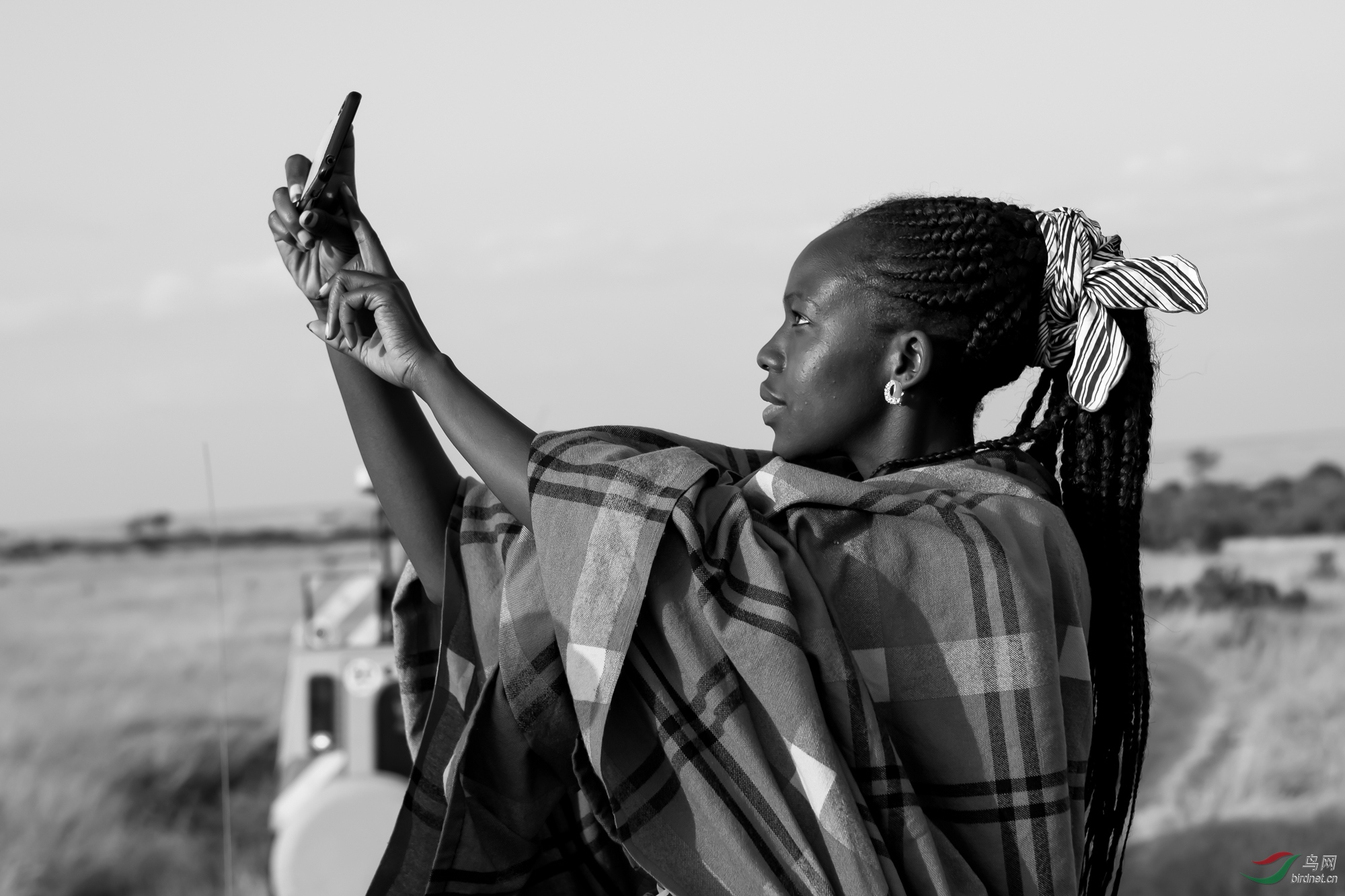 [人物] 肯尼亚美女导游--祝贺老师佳作荣获vip黑白影像首页精华!