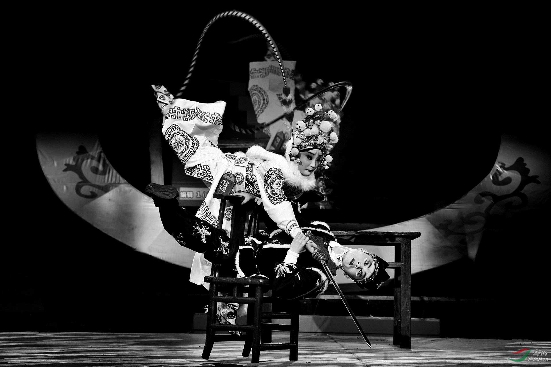 京剧武戏《挡马》