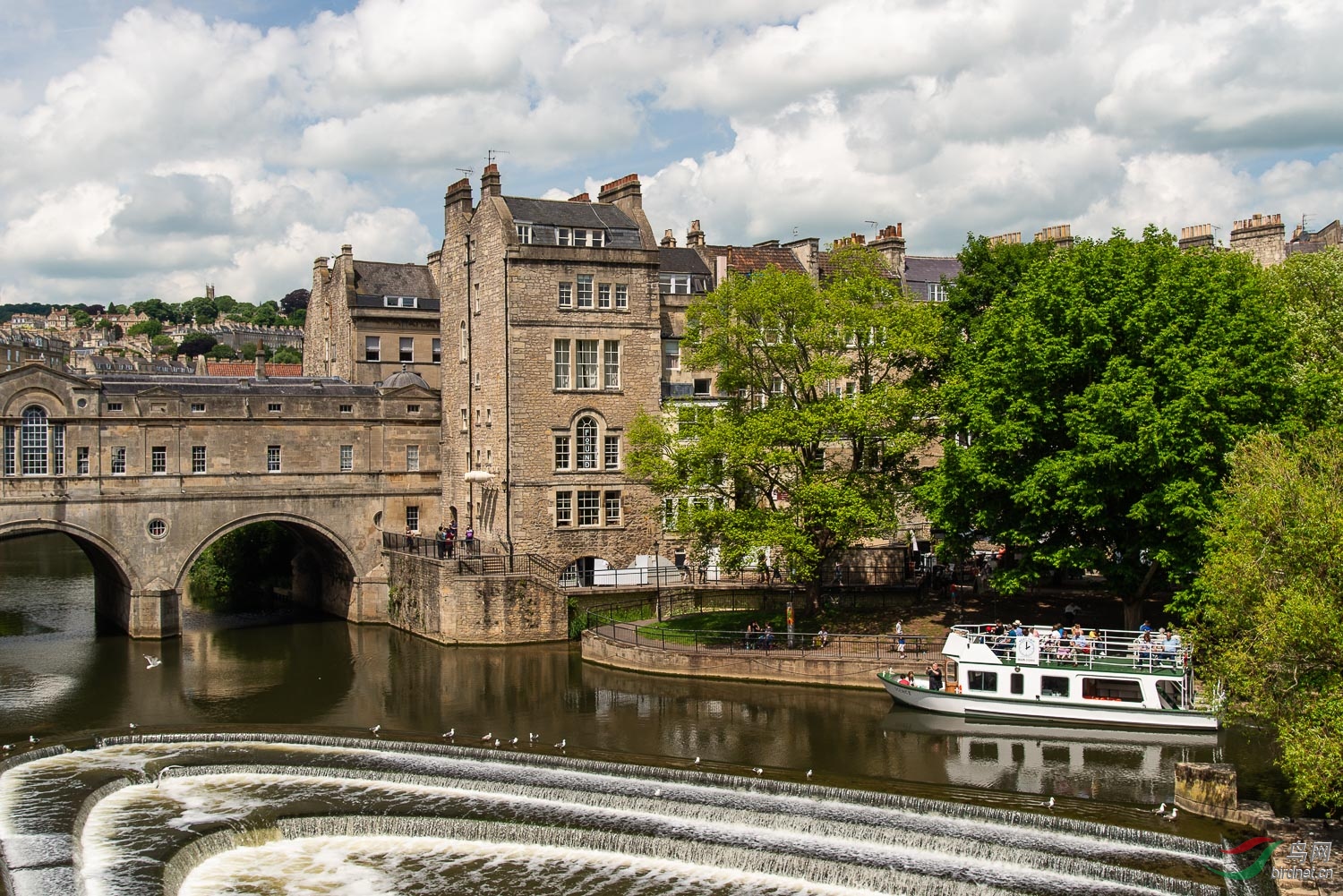 英国巴斯小镇风光