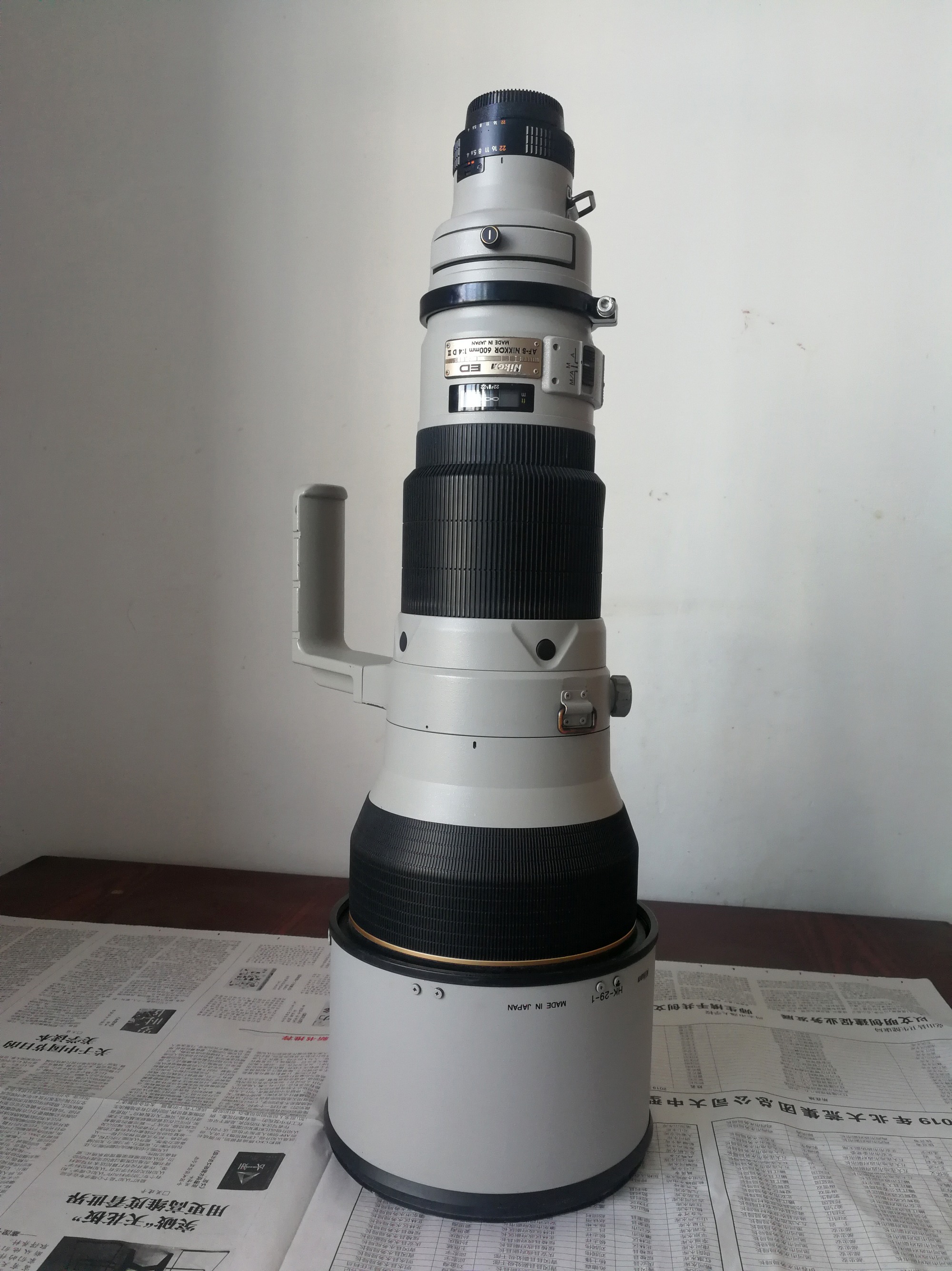 �῵ AF-S 600mm f/4D ED II��ͷ