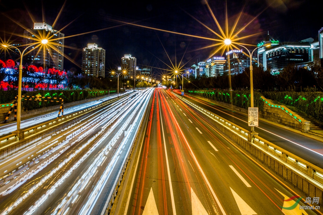 北京二环夜色流光溢彩祝贺tony4030老师荣获首页综合精华