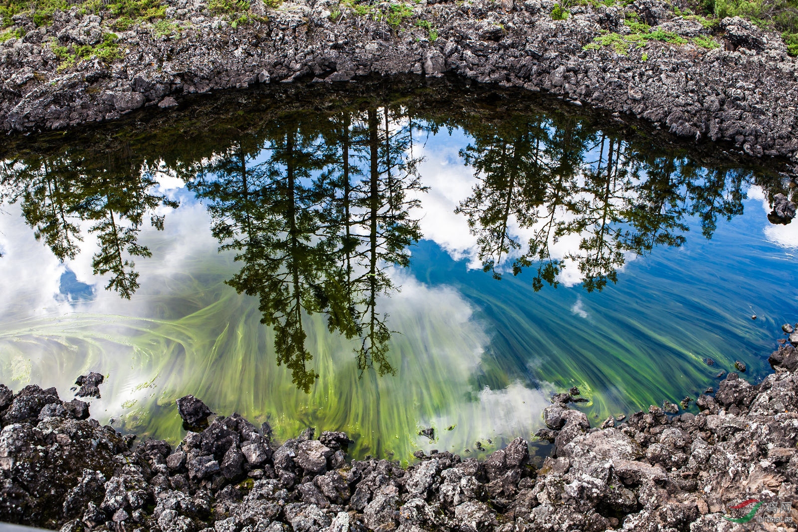 地球之眼---火山口