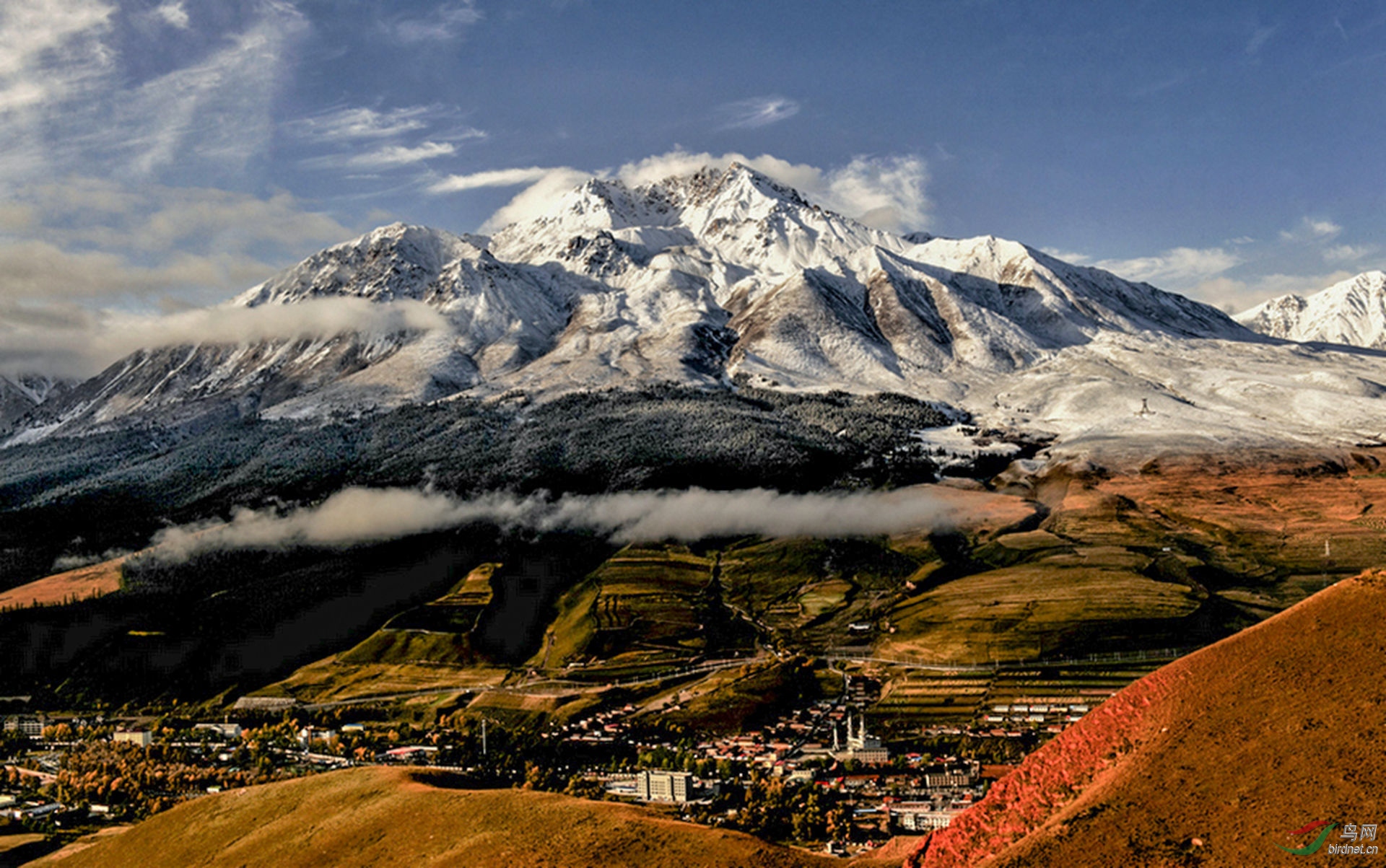 祁连牛心山风景区图片