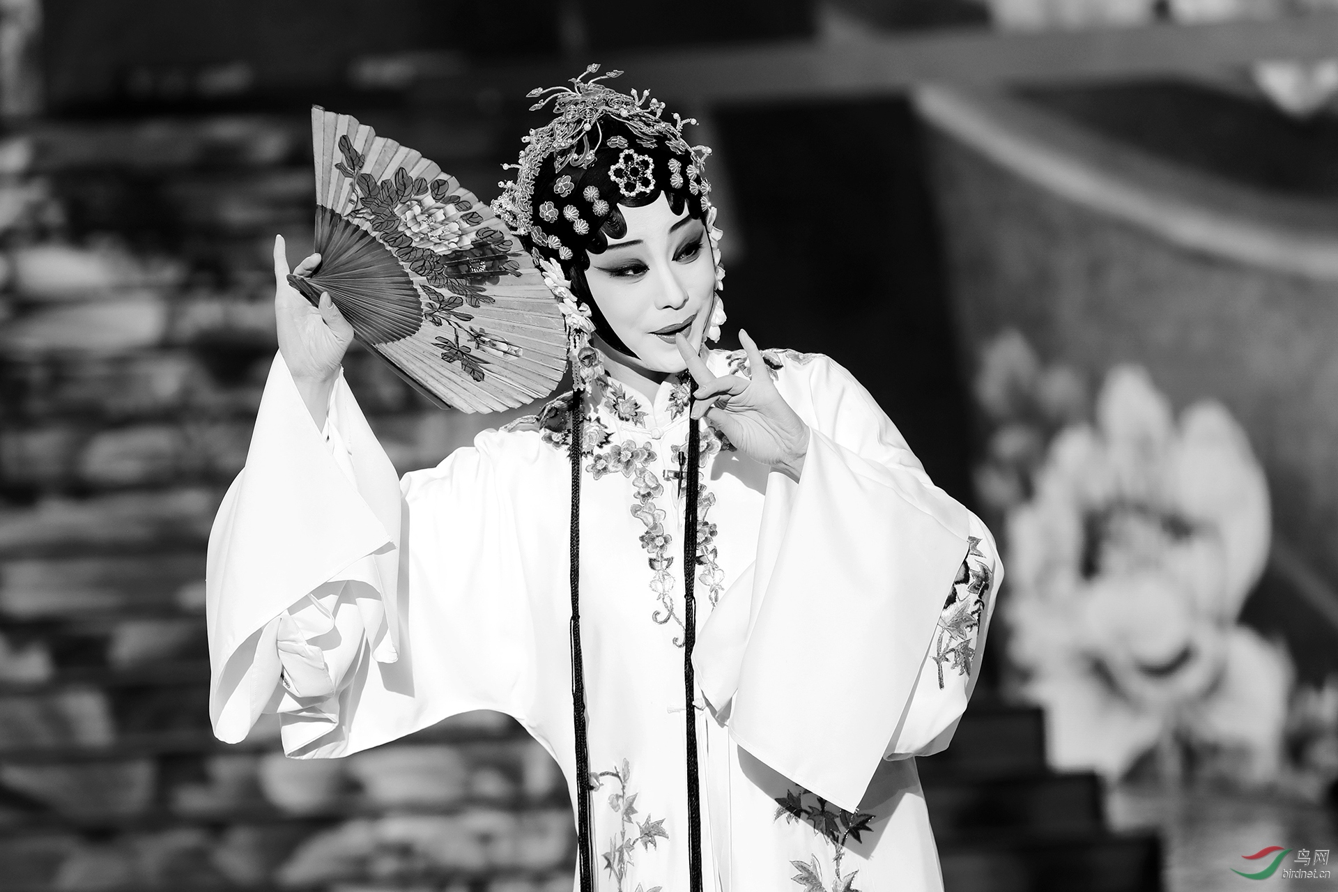 昆曲牡丹亭祝贺荣获首页黑白影像精华