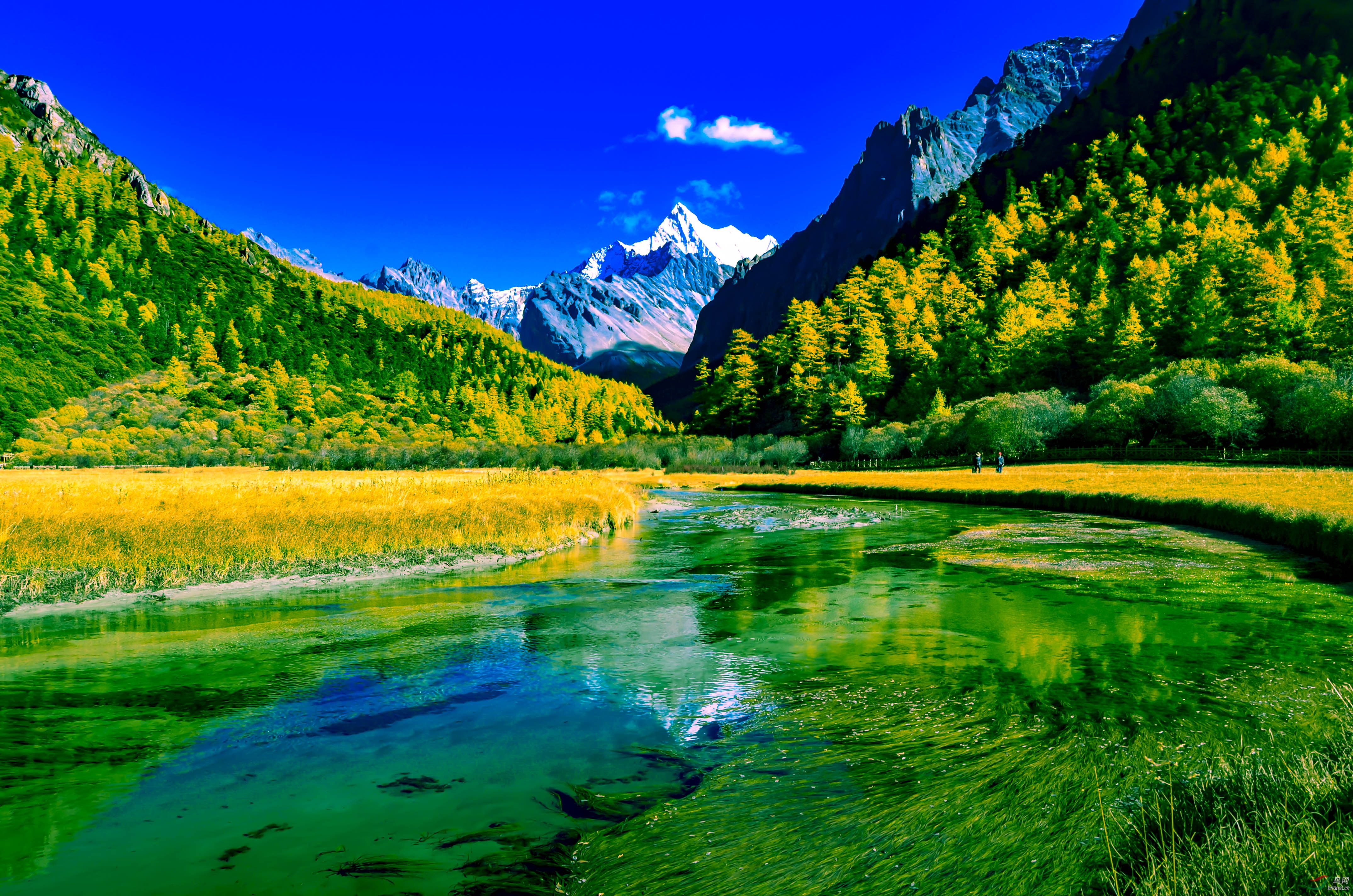 稻城图片风景图片真实图片